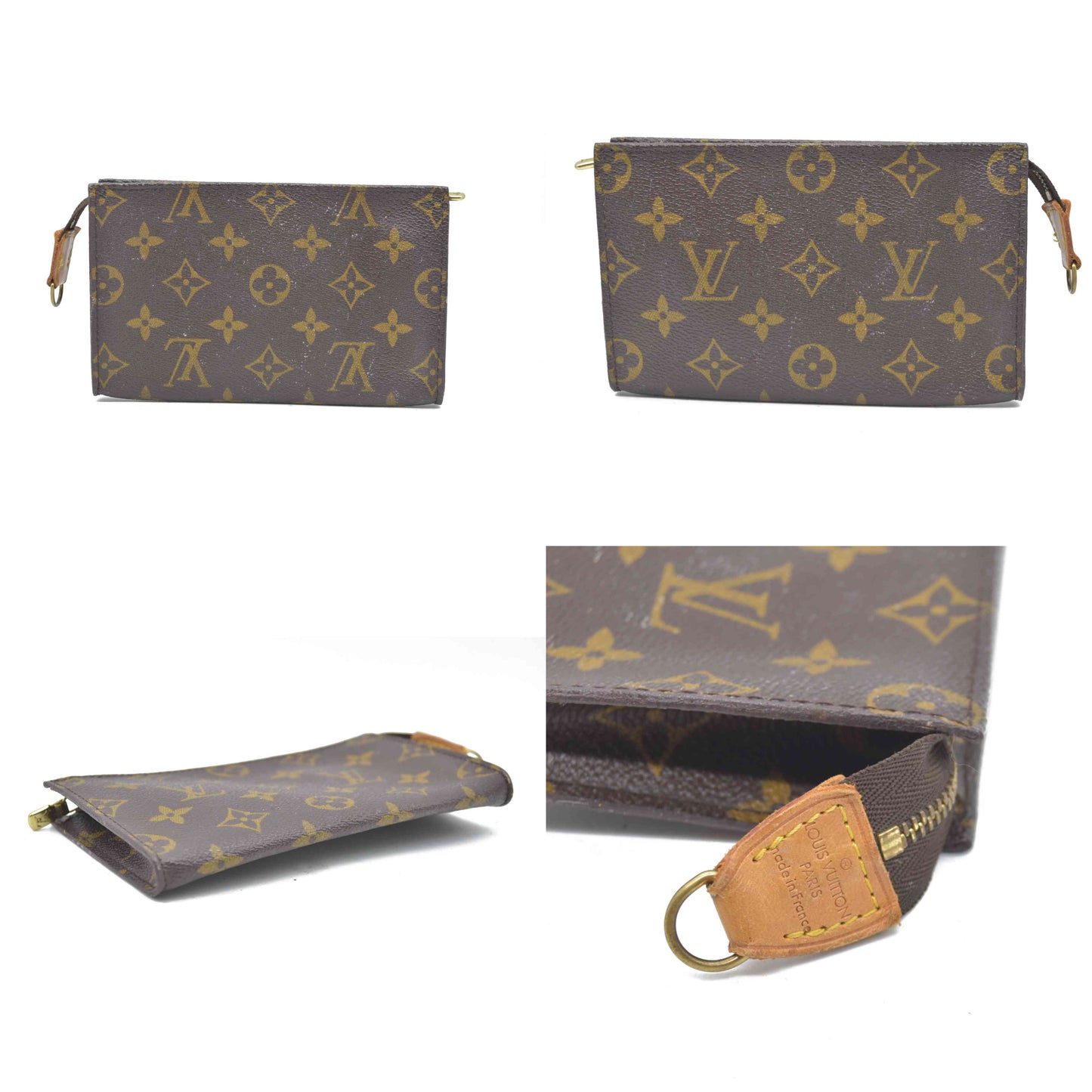$525 Louis Vuitton Monogram Bucket 23 Pouch CONSIGNMENT