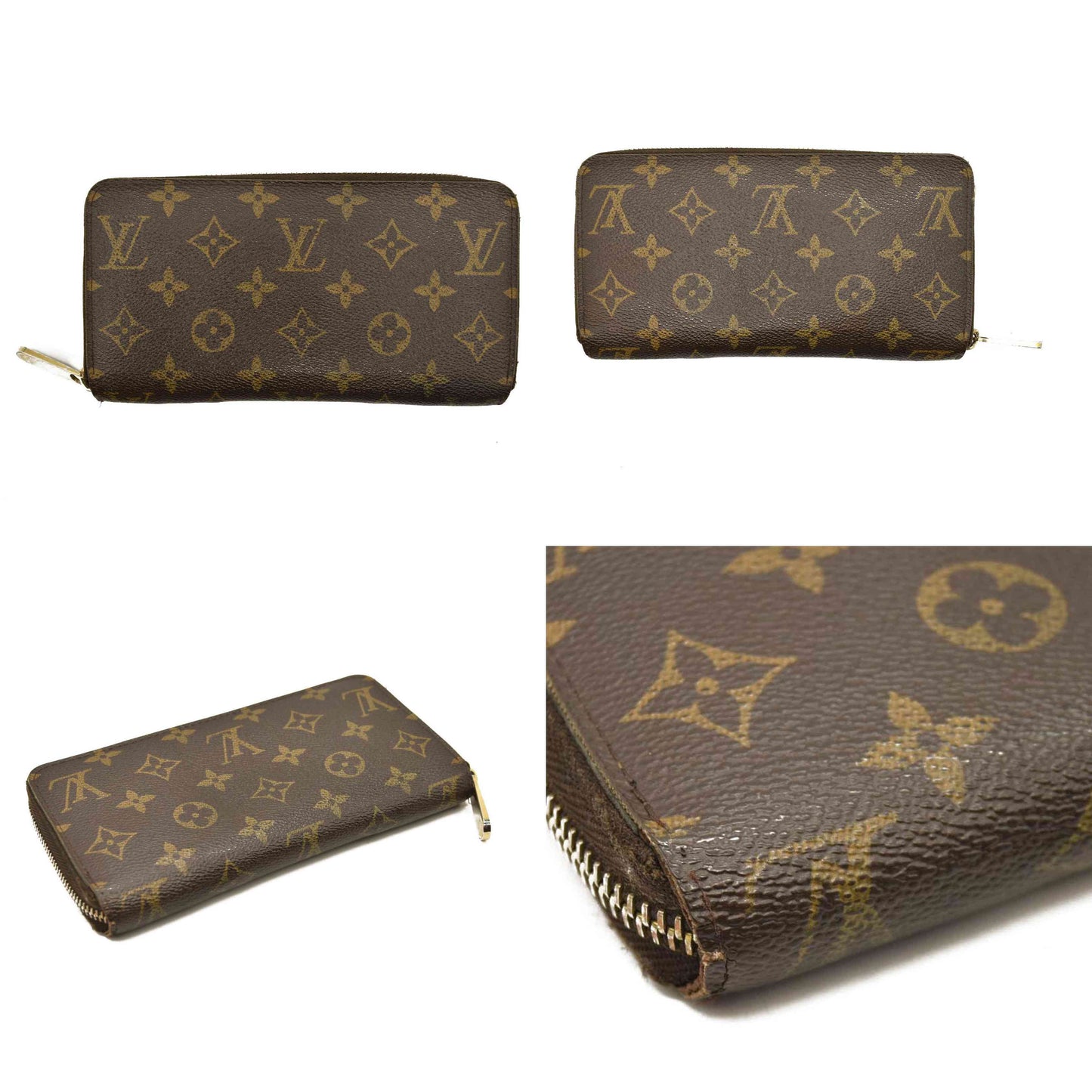 Louis Vuitton  Monogram Zippy Wallet CA0017