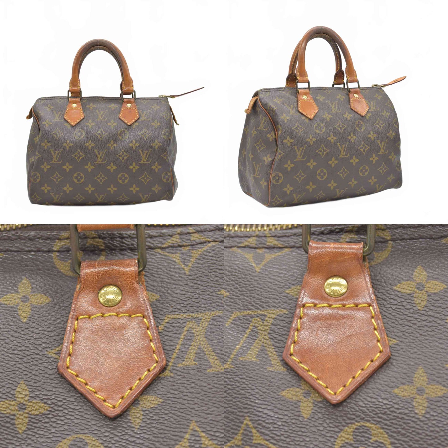 $1490 1991 Louis Vuitton Monogram Speedy 25 MI0911
