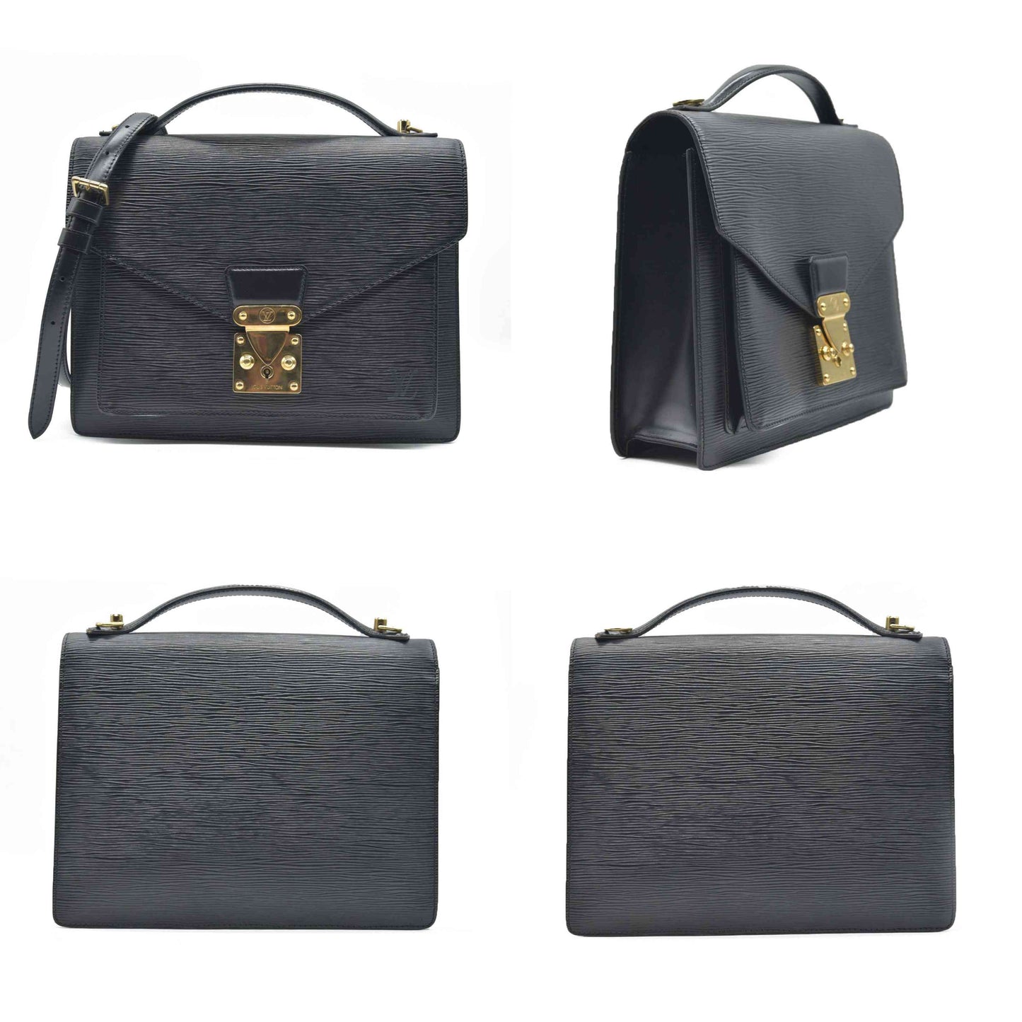 $1110 Louis Vuitton Epi Leather Monceau 28 Vintage
