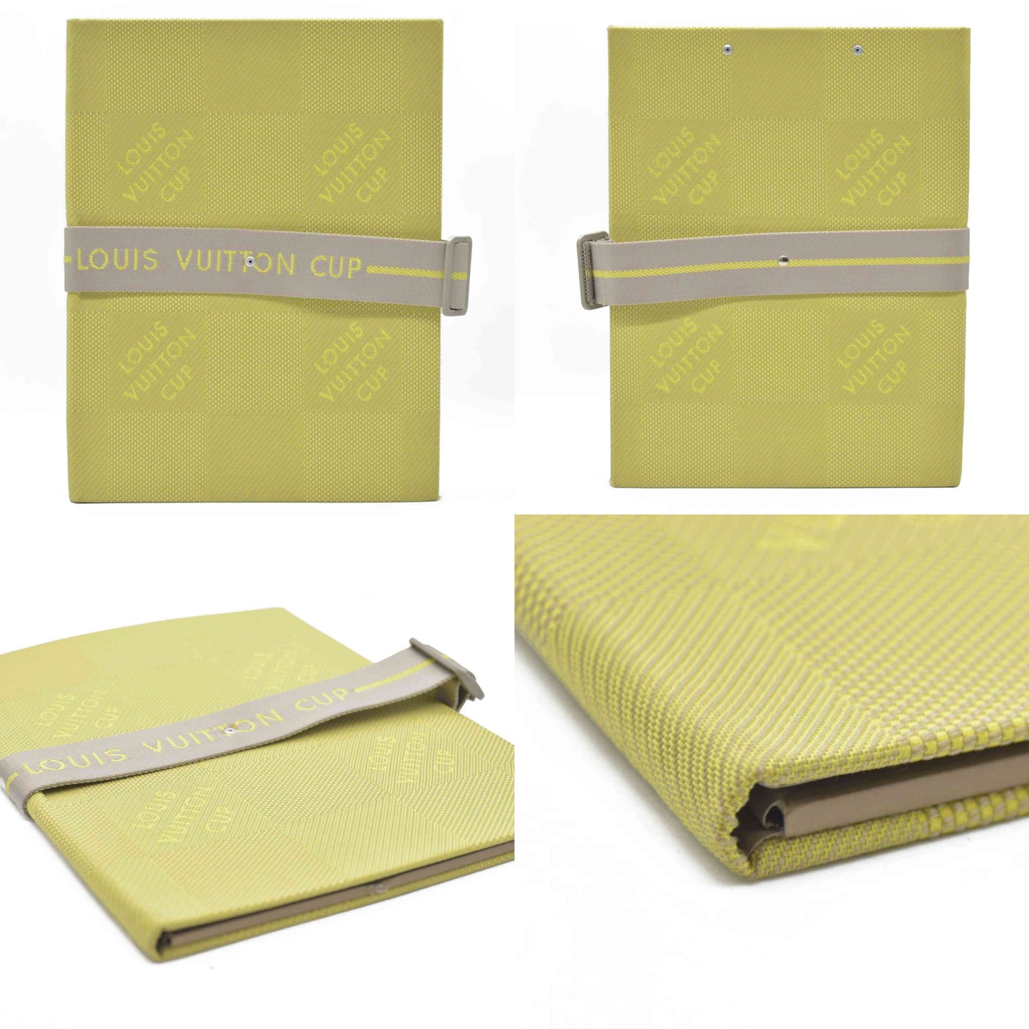 $885 Louis Vuitton Damier Geant Clipboard Yellow
