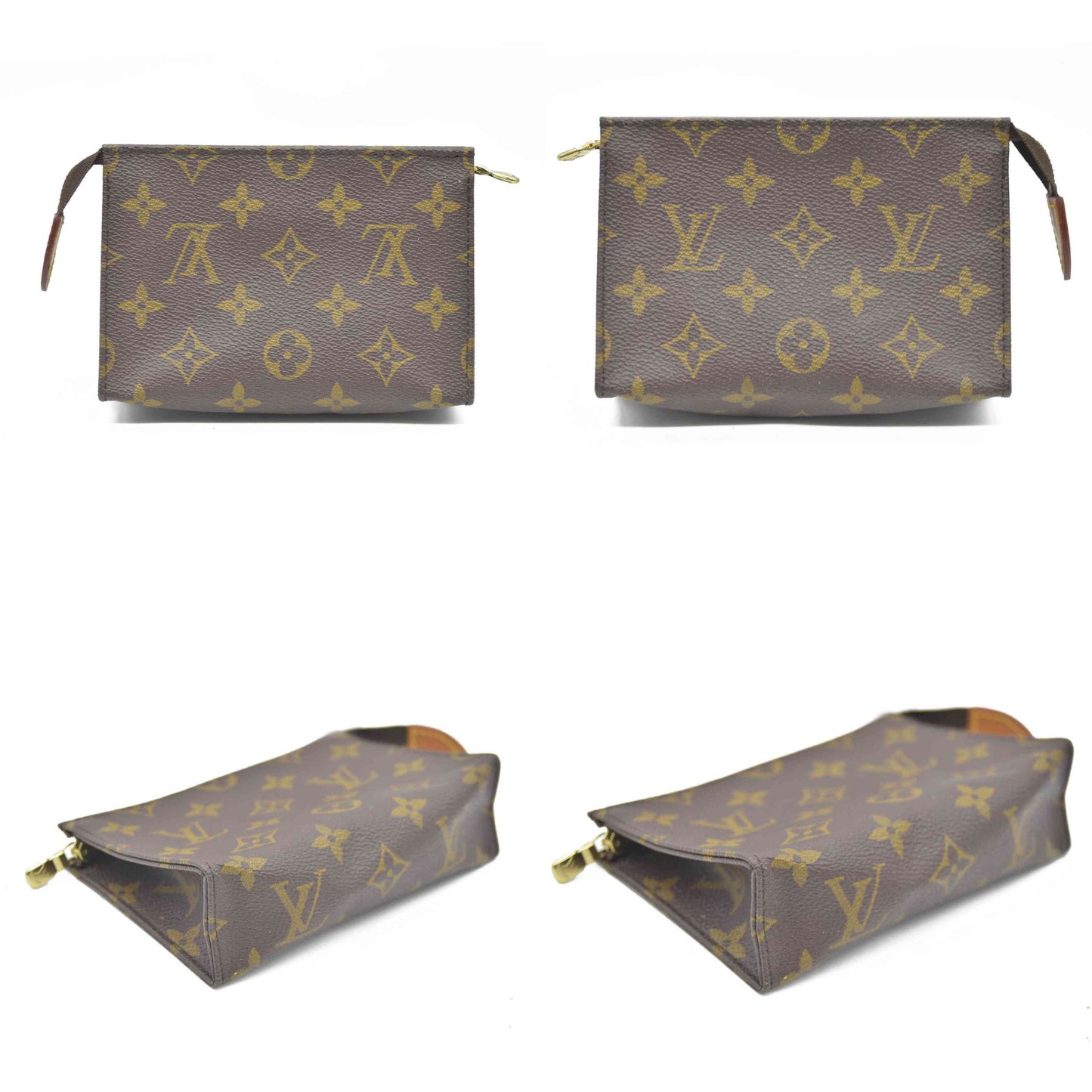 Louis Vuitton Monogram Poche Toilette 15 Cosmetic Pouch TH0935