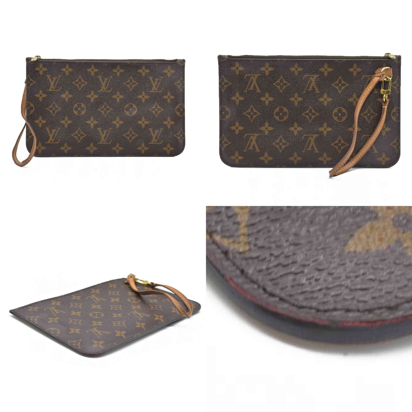 Louis Vuitton Monogram Neverfull MM GM Pochette