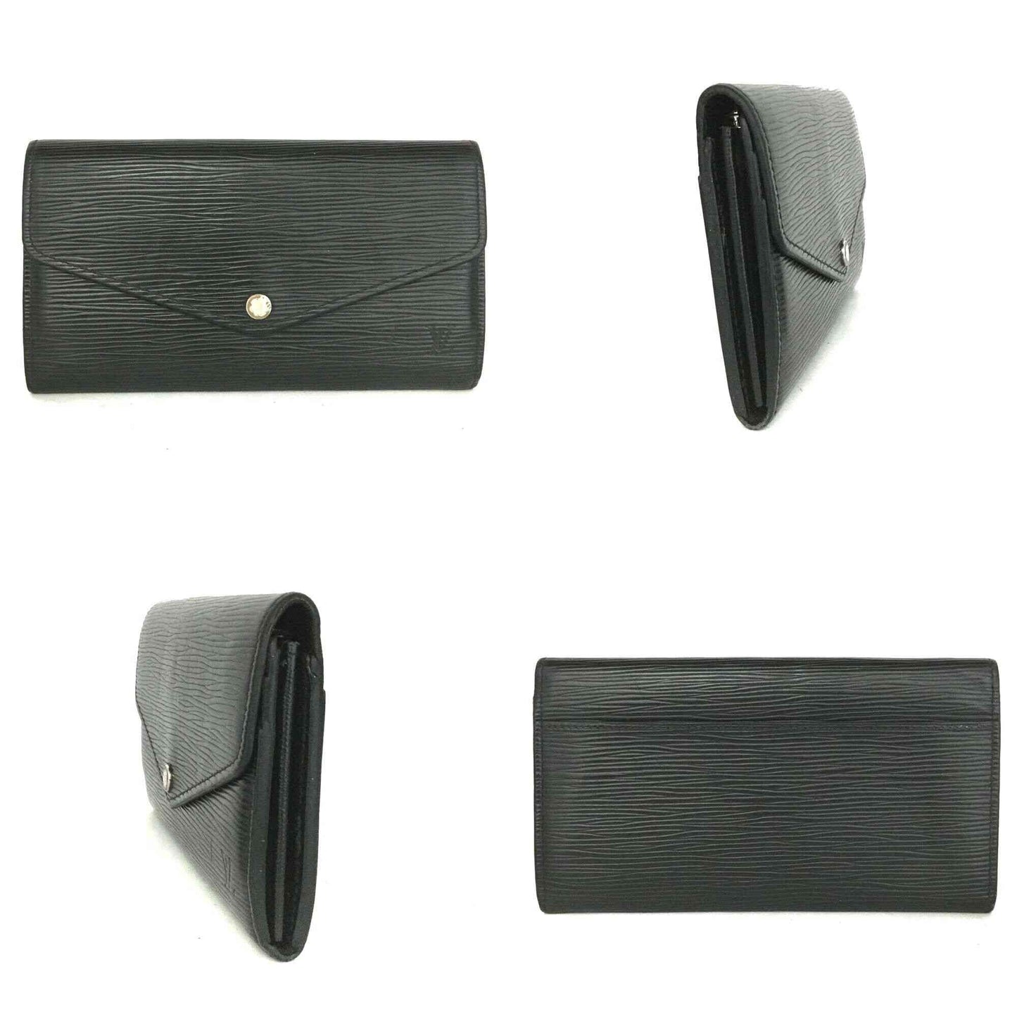 Louis Vuitton  Epi Sarah Wallet NM Black CA2136