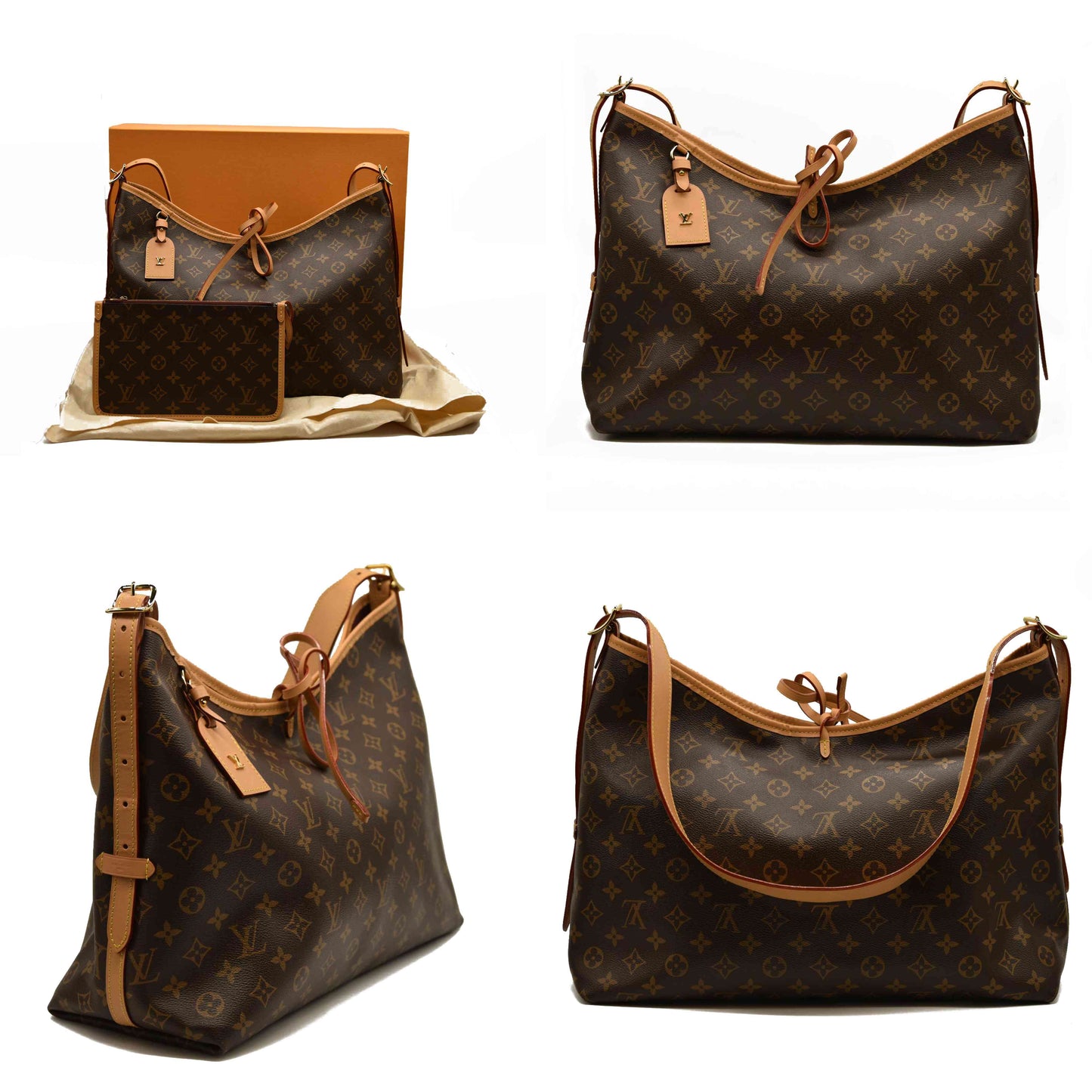 LOUIS VUITTON  Monogram CarryAll MM with pouch