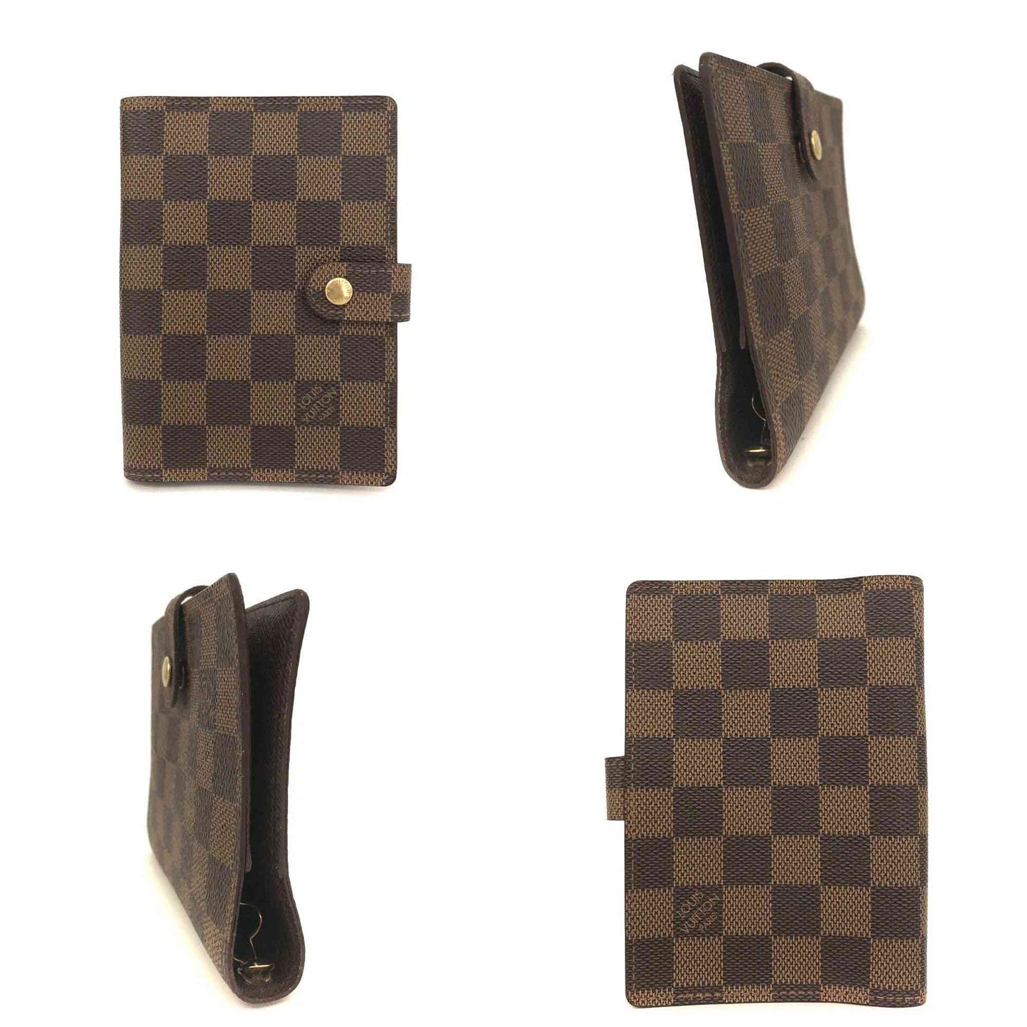Louis Vuitton Damier Agenda PM Notebook Cover Brown CA1929