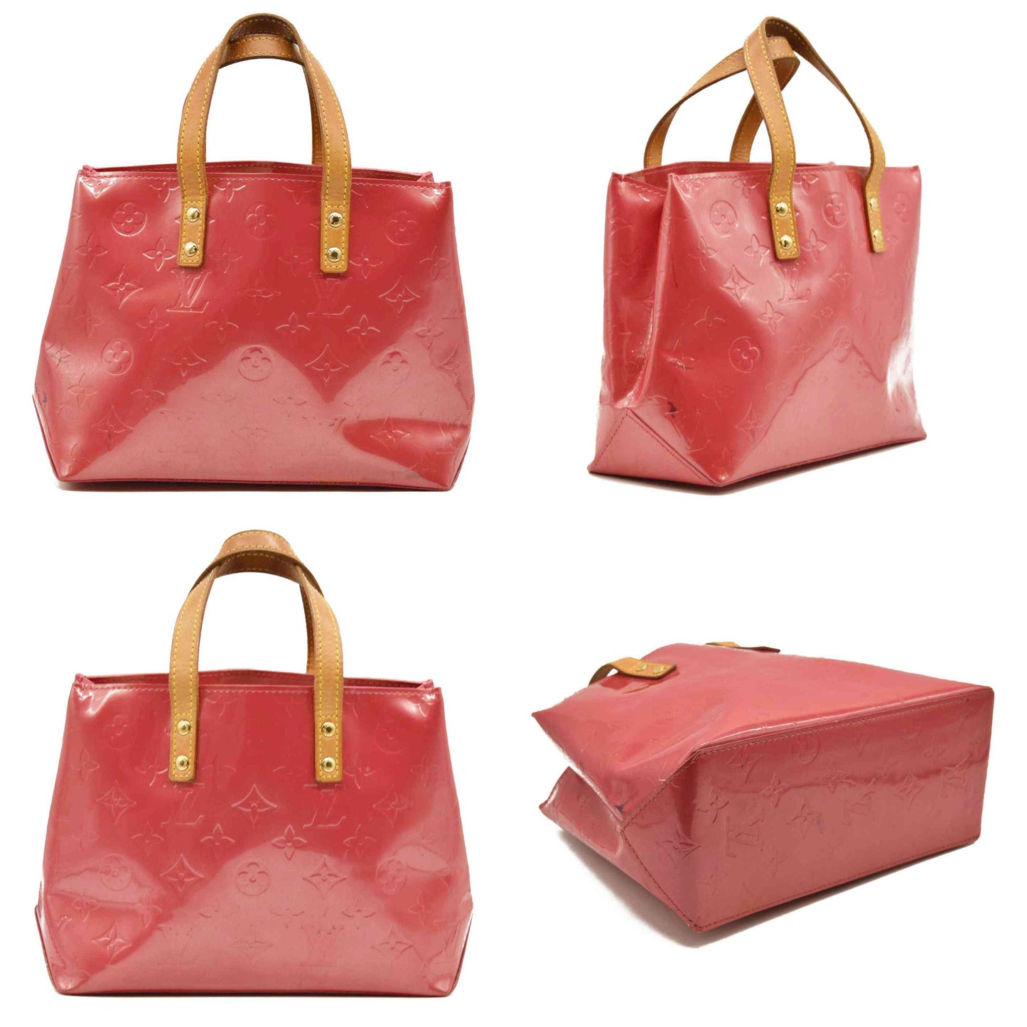 LOUIS VUITTON Vernis Reade PM Fuchsia MI0026