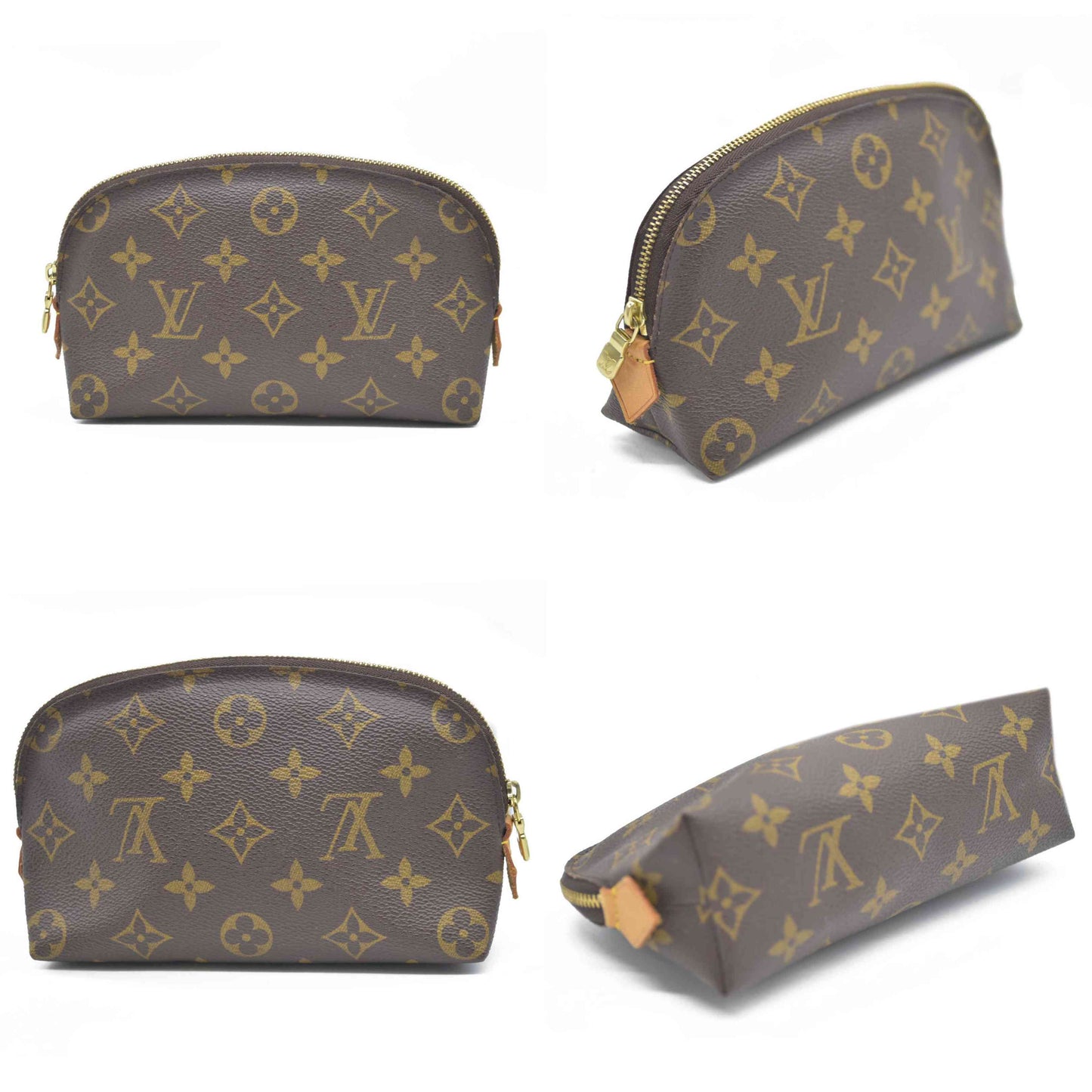 $590 Louis Vuitton Monogram Cosmetic Pouch CA0040