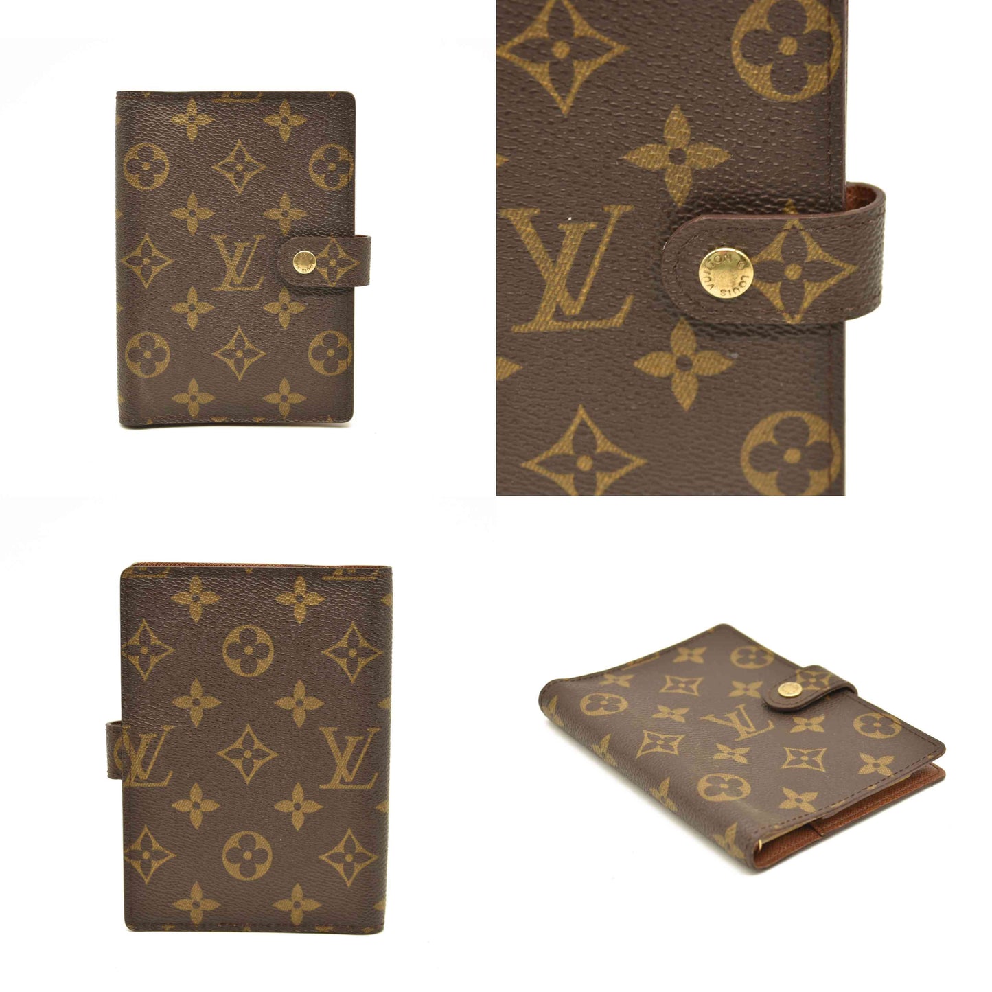 Louis Vuitton  Monogram Small Ring Agenda  CA1917