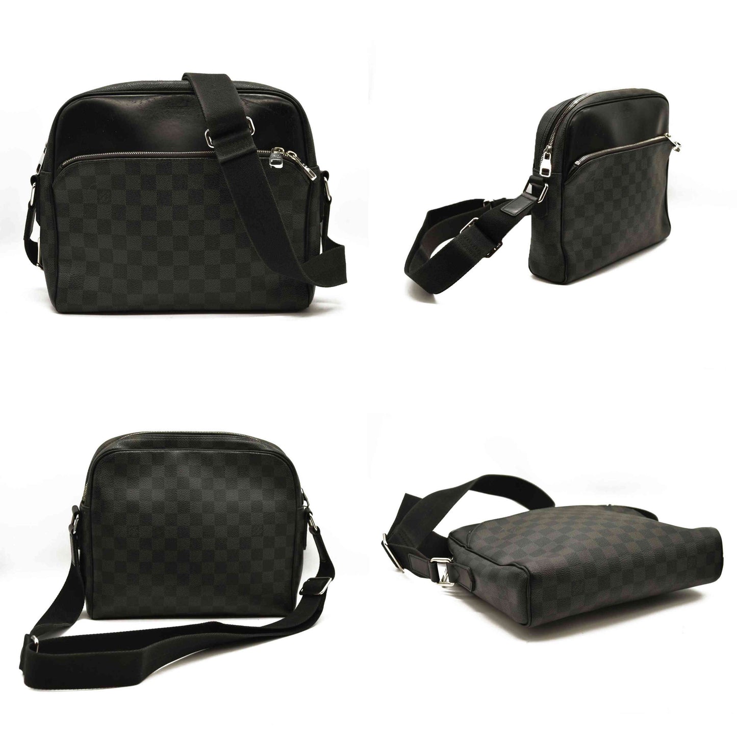 Louis Vuitton  Damier Graphite Dayton Reporter PM CA3216