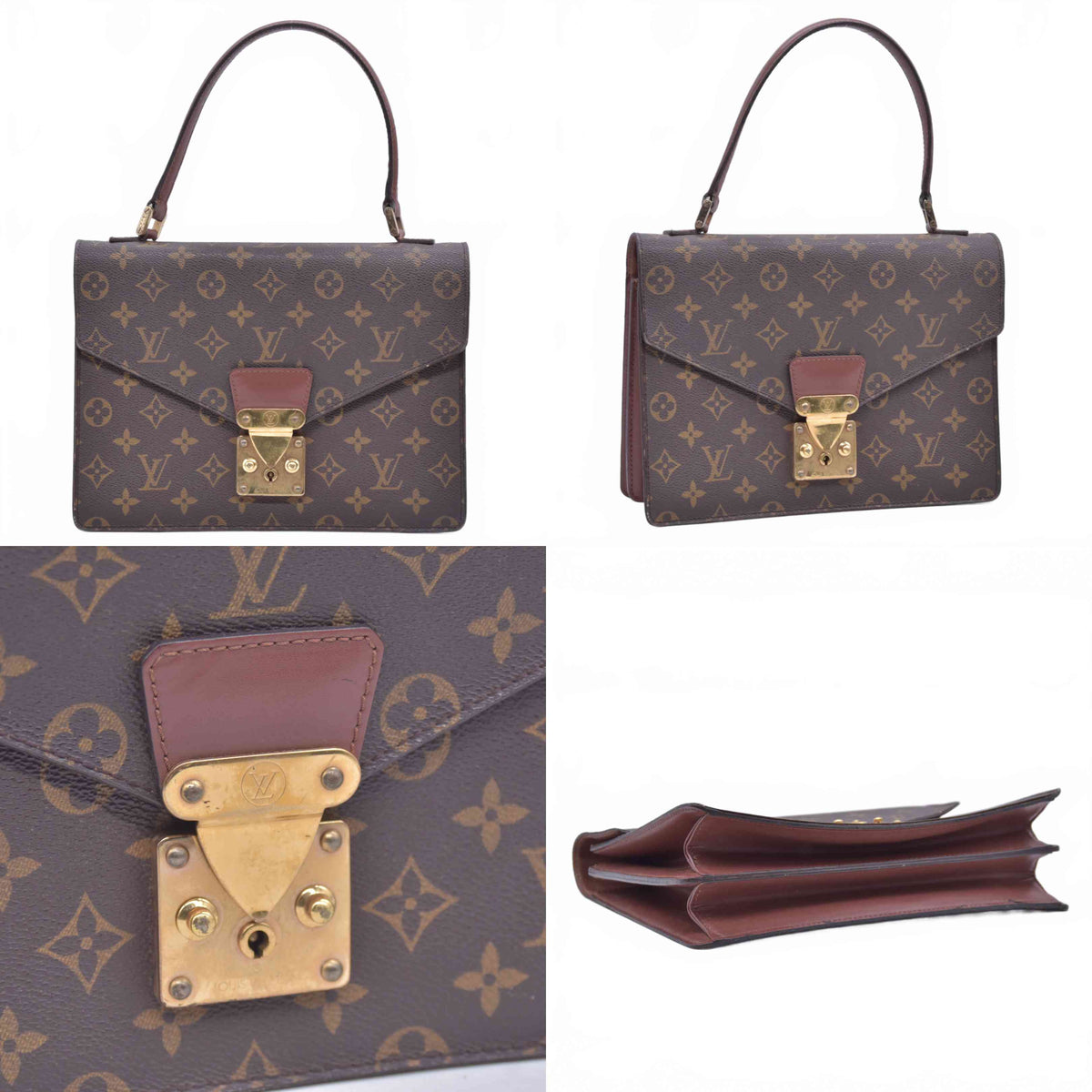 $1290 1994 LOUIS VUITTON Monogram Concorde A20994 10020825