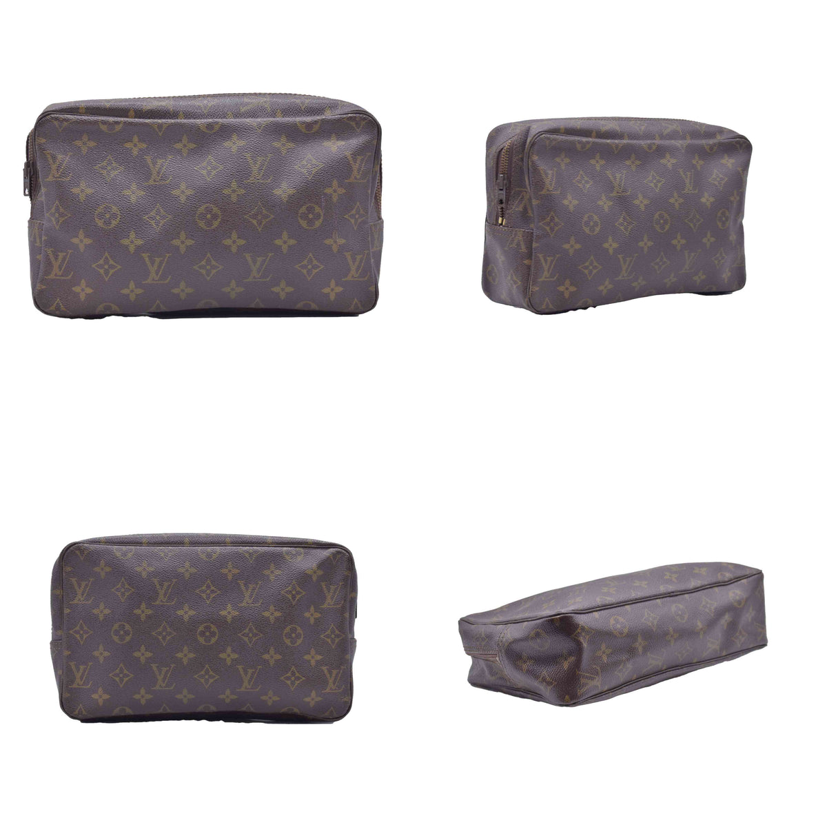 $600 Louis Vuitton Monogram Trousse Toilette 23 821