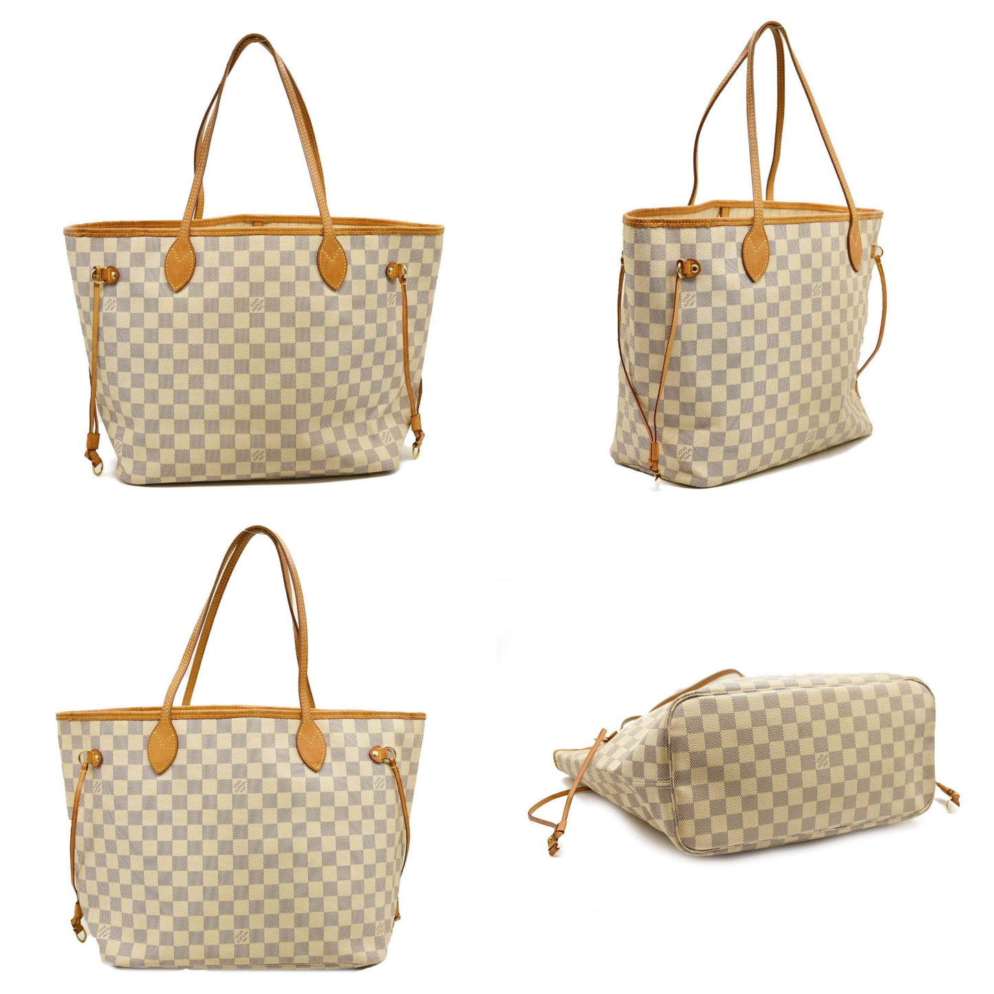 LOUIS VUITTON Damier Azur Neverfull MM CA0150