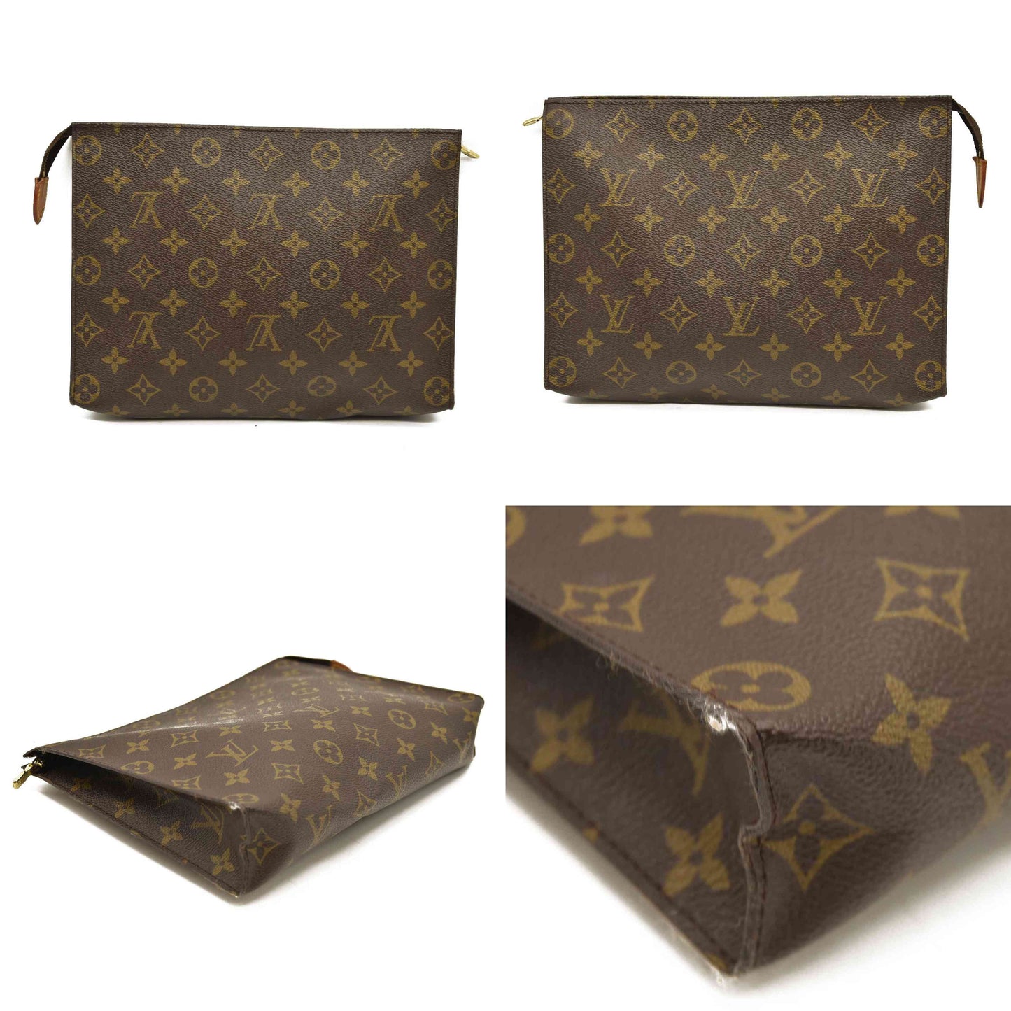 Louis Vuitton  Monogram Toiletry Pouch 26 **1904