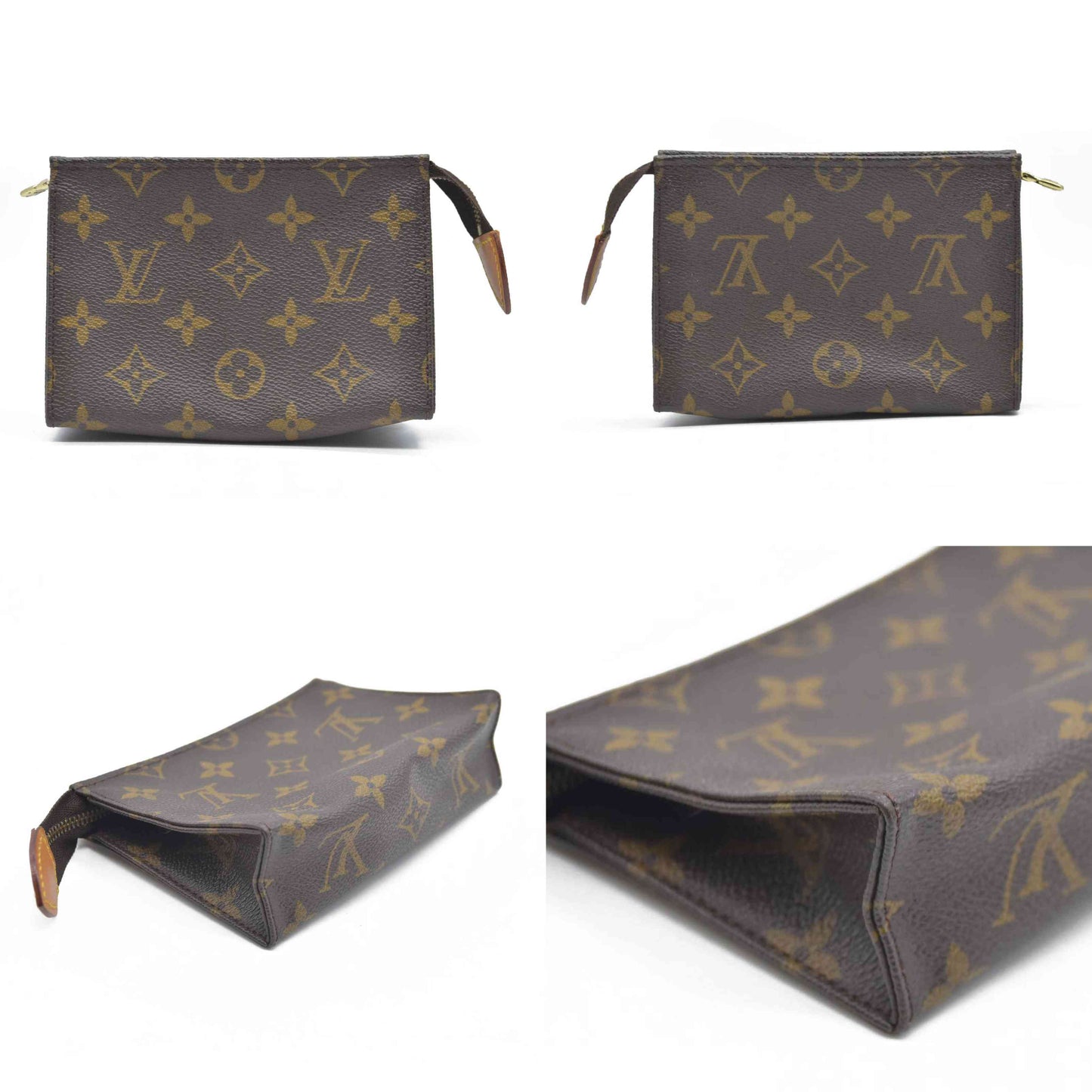 AUCTION $1620 Louis Vuitton Monogram Toiletry Pouch 15 MB0929