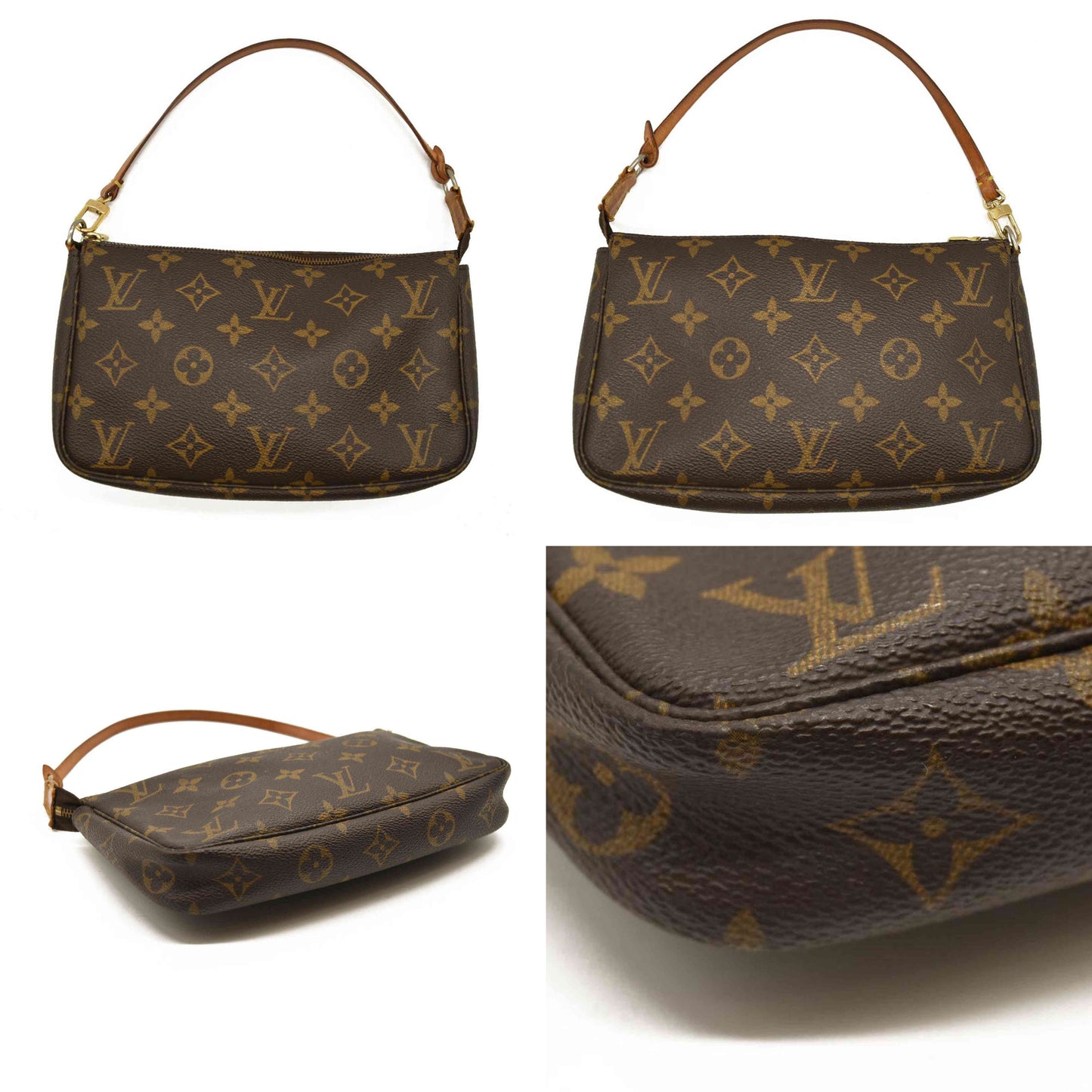 LOUIS VUITTON Monogram Pochette Accessories AR0929