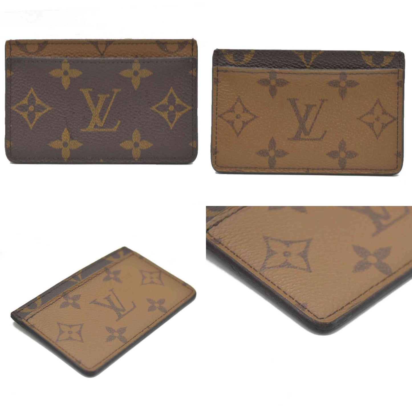 Louis Vuitton Monogram Reverse Card Holder