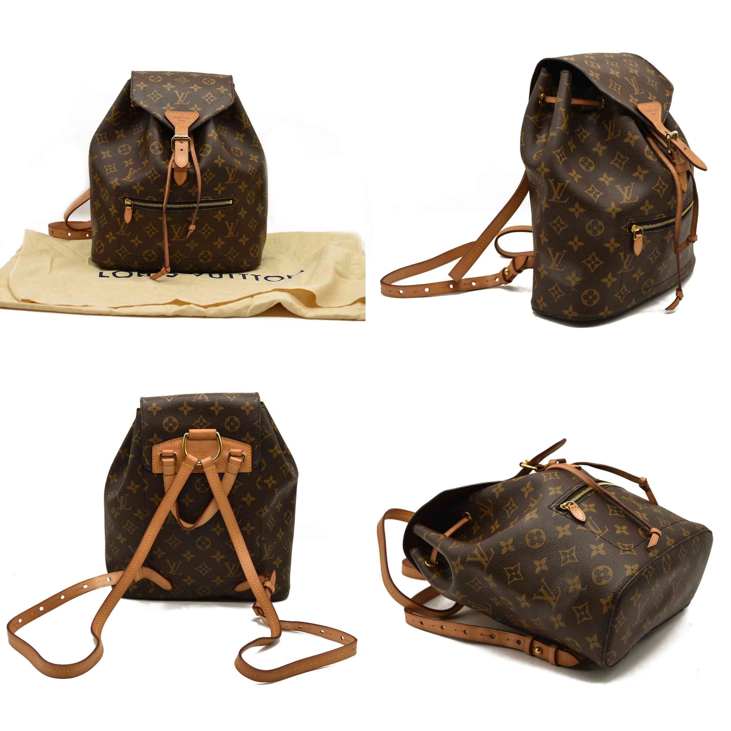 Louis Vuitton  Monogram Montsouris NM Backpack SP0138