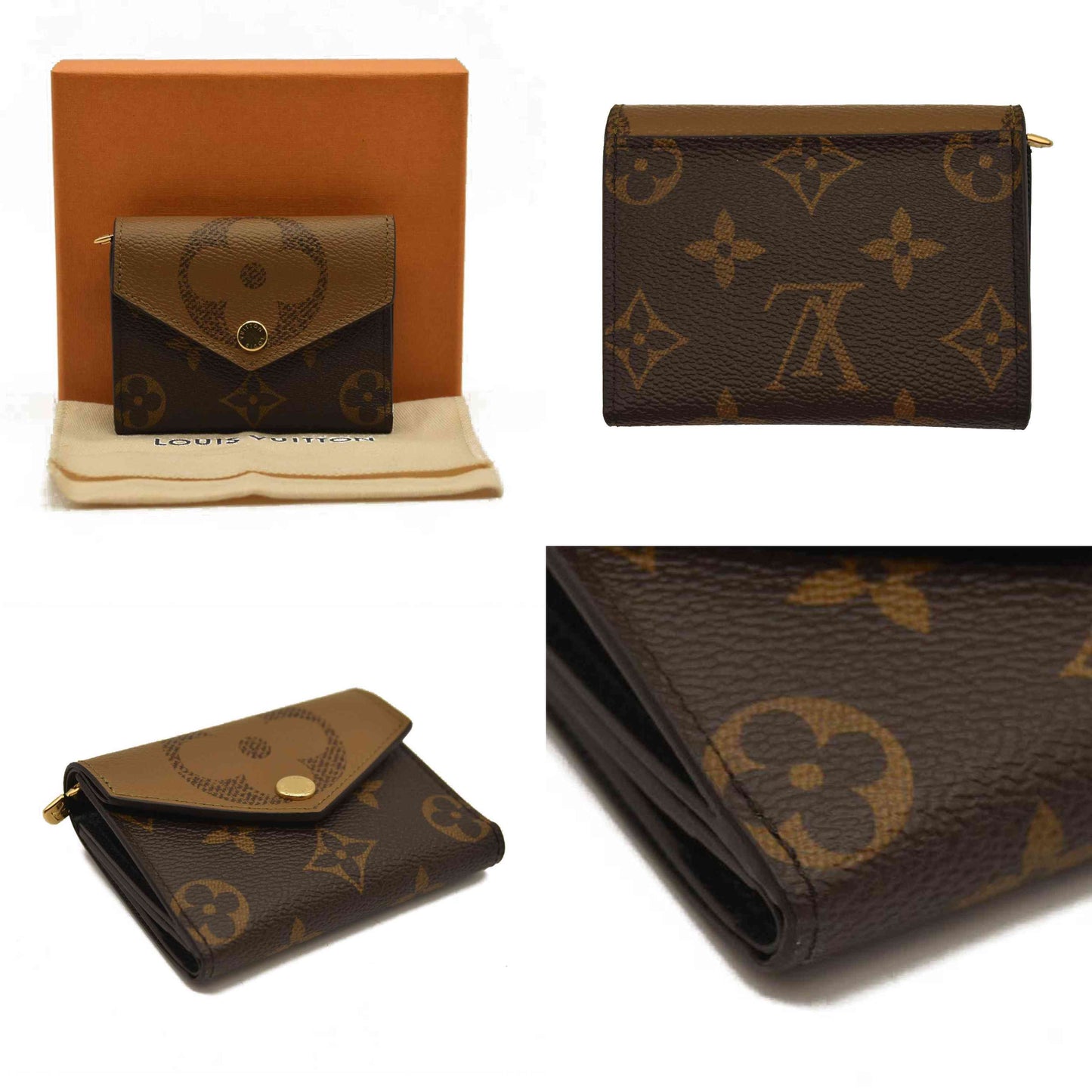 Louis Vuitton  Reverse Monogram Giant Zoe Wallet