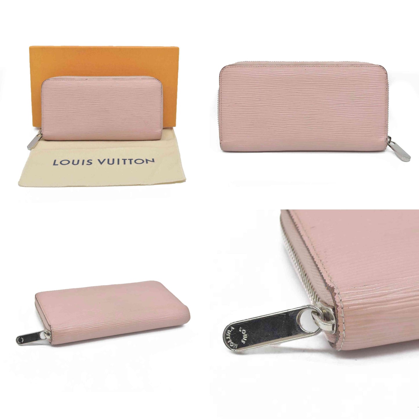 LOUIS VUITTON Epi Zippy Zip Around Long Wallet