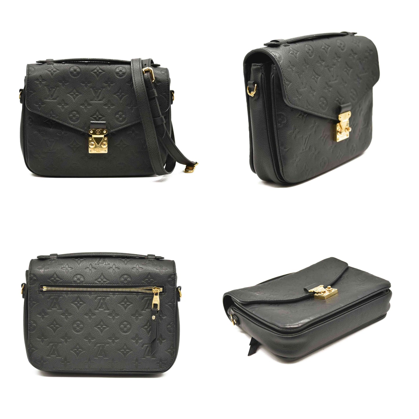 LOUIS VUITTON  Empreinte Pochette Metis Black DU4177