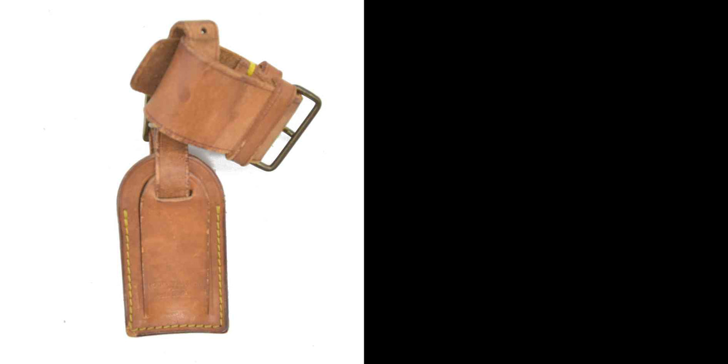 Louis Vuitton Vachetta Luggage Tag and Handle Strap Set SMALL 13