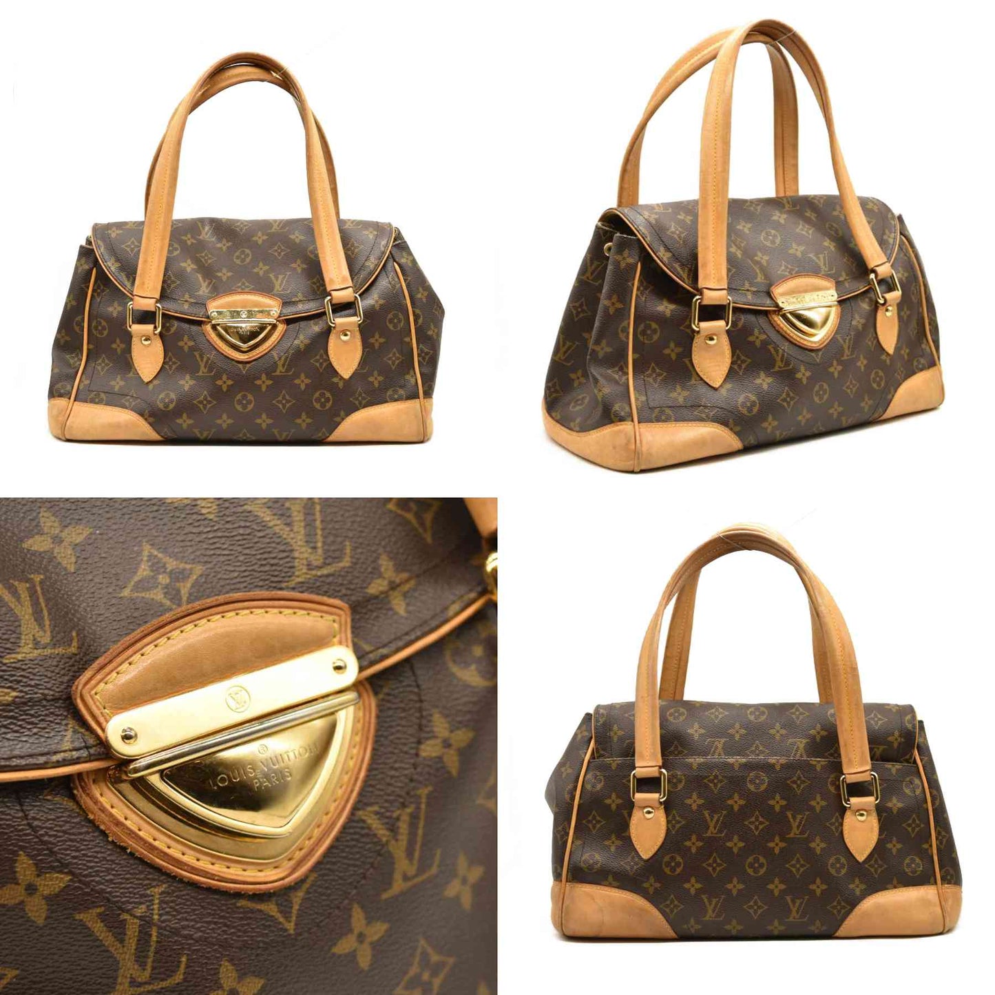 LOUIS VUITTON Monogram Beverly GM SR1028