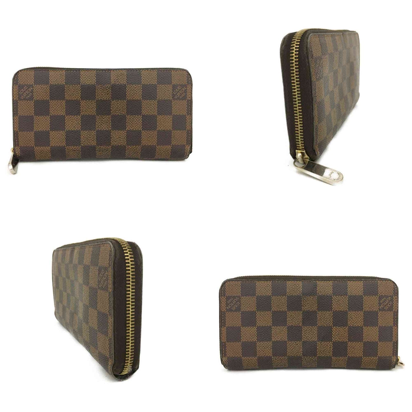 Louis Vuitton Damier Ebene Zippy Wallet CA2155