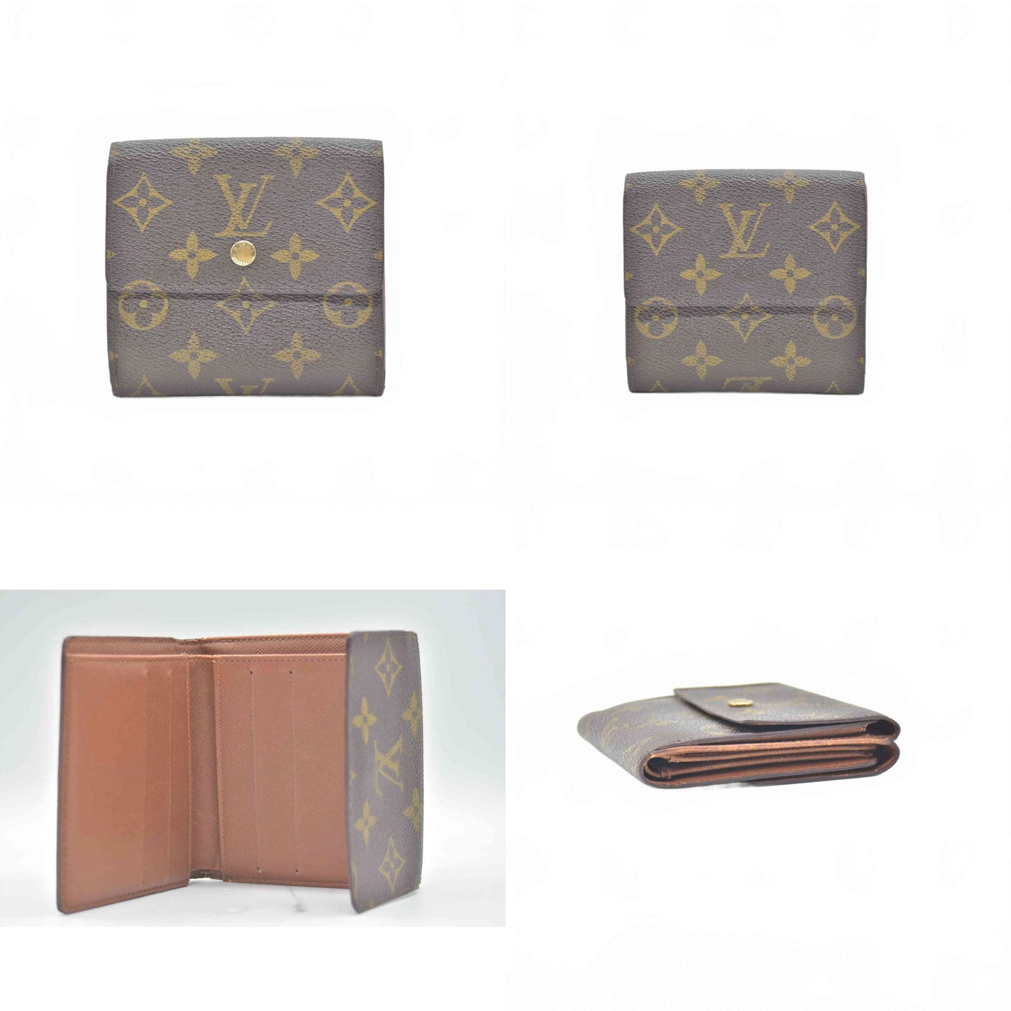 $630 Louis Vuitton Monogram Elise Wallet SP0968 CONSIGNMENT