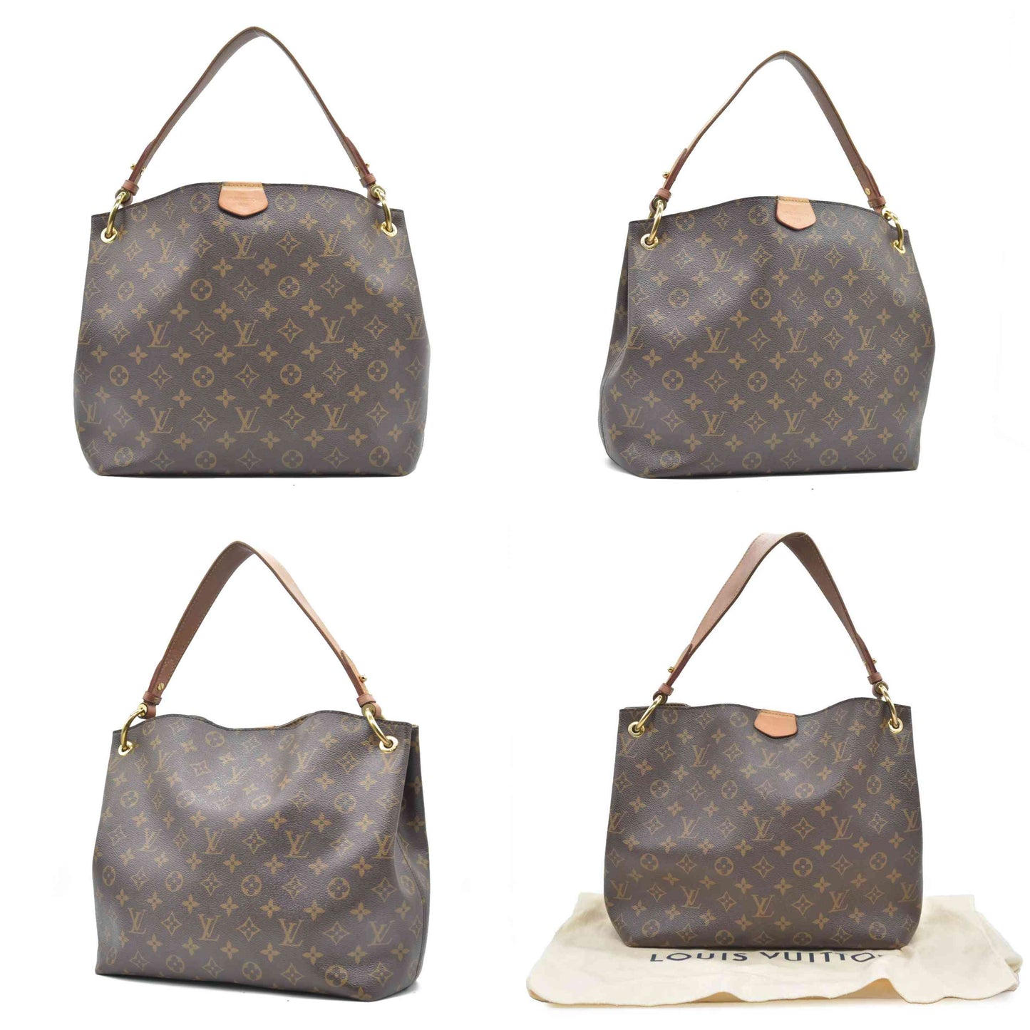 $1990 2019 Louis Vuitton LV Monogram Graceful PM TX3169