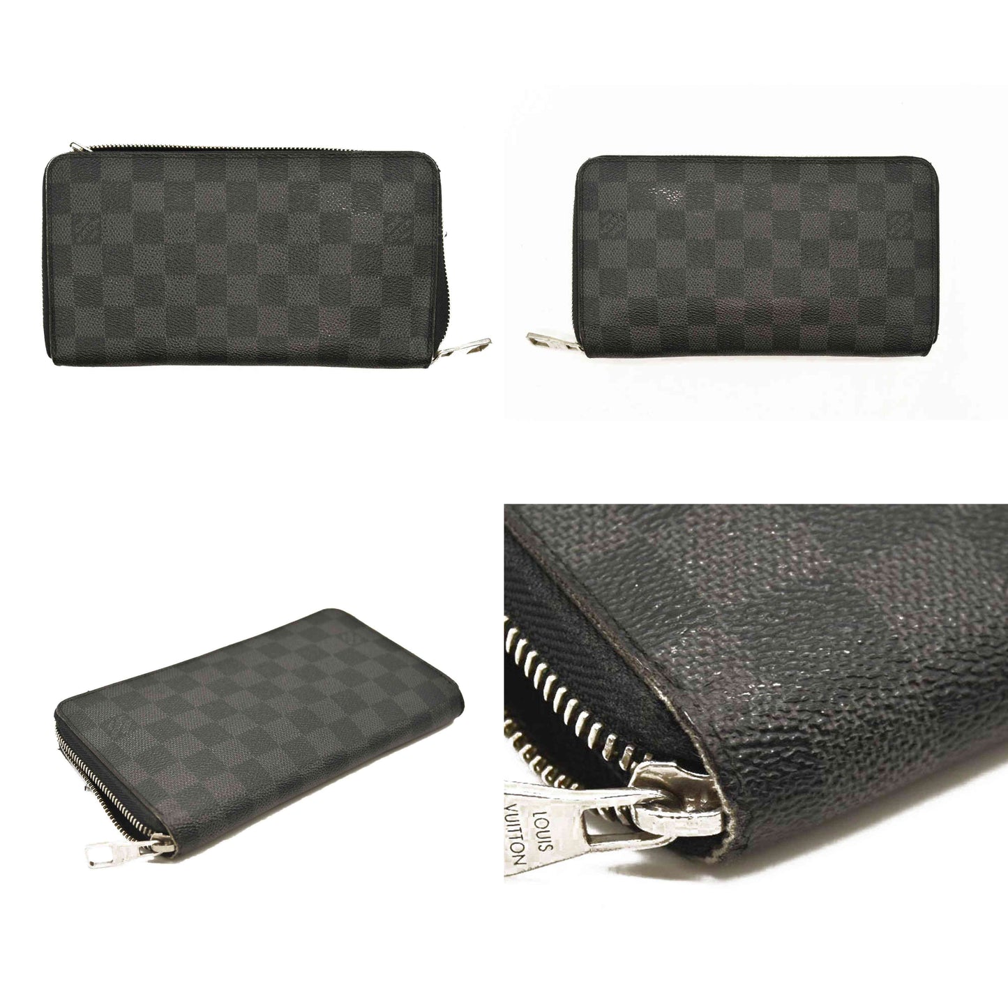 Louis Vuitton  Damier Graphite Zippy Organizer Wallet