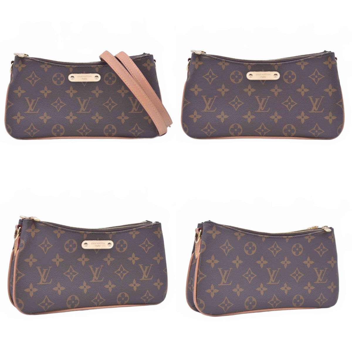 $1950 Louis Vuitton Monogram Pochette Liv 10021145 RFID NO CHAIN