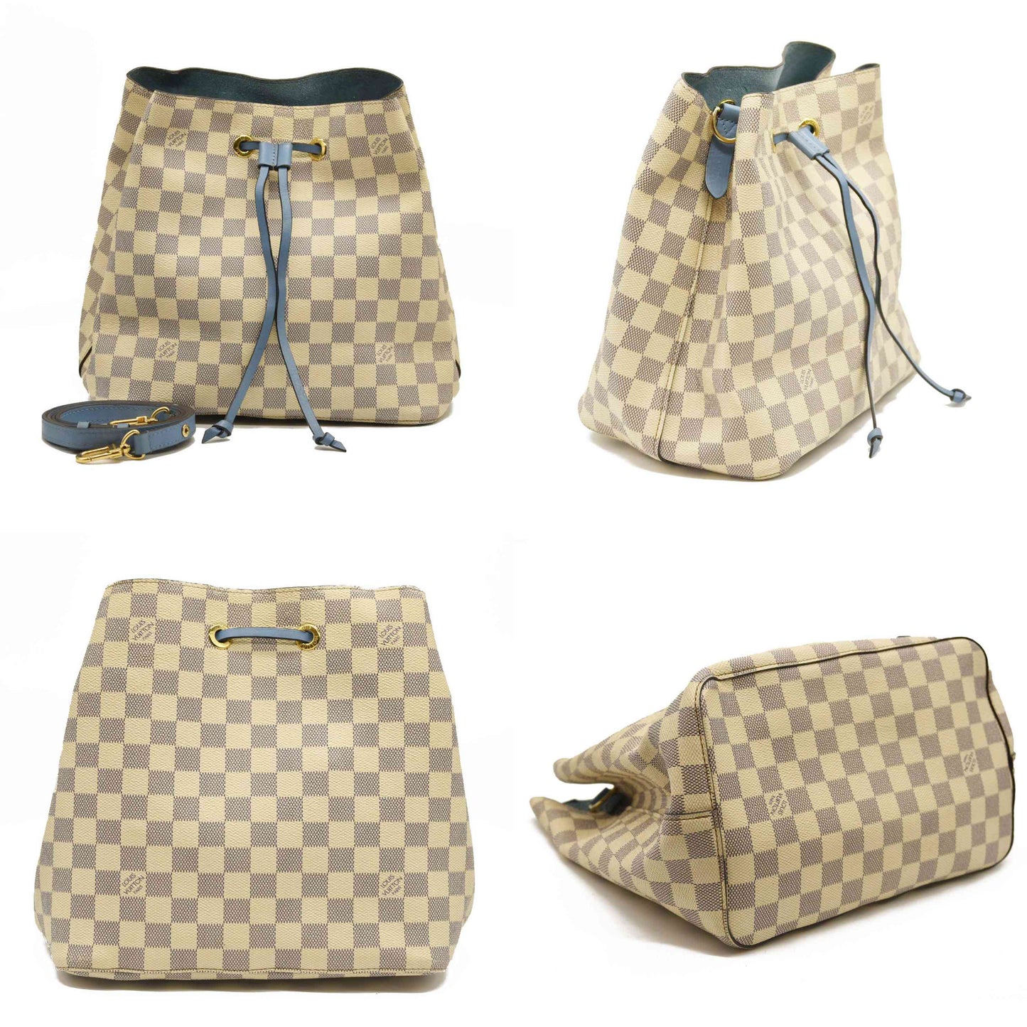 Louis Vuitton  Damier Azur Neonoe MM Bleuet