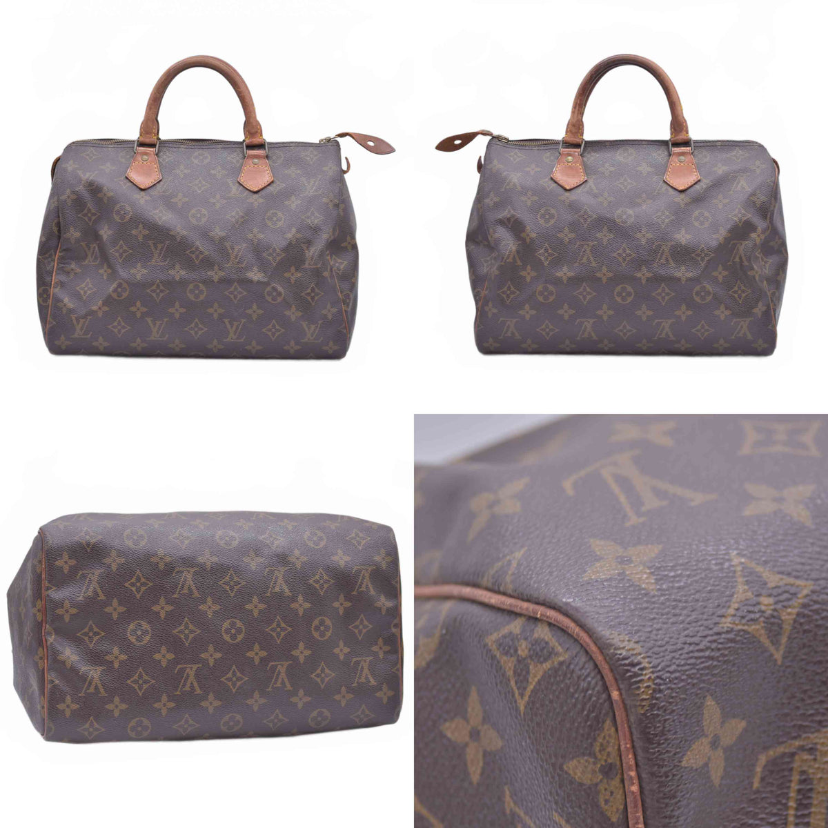 $1550 1990 Louis Vuitton Monogram Speedy 30 VI1900
