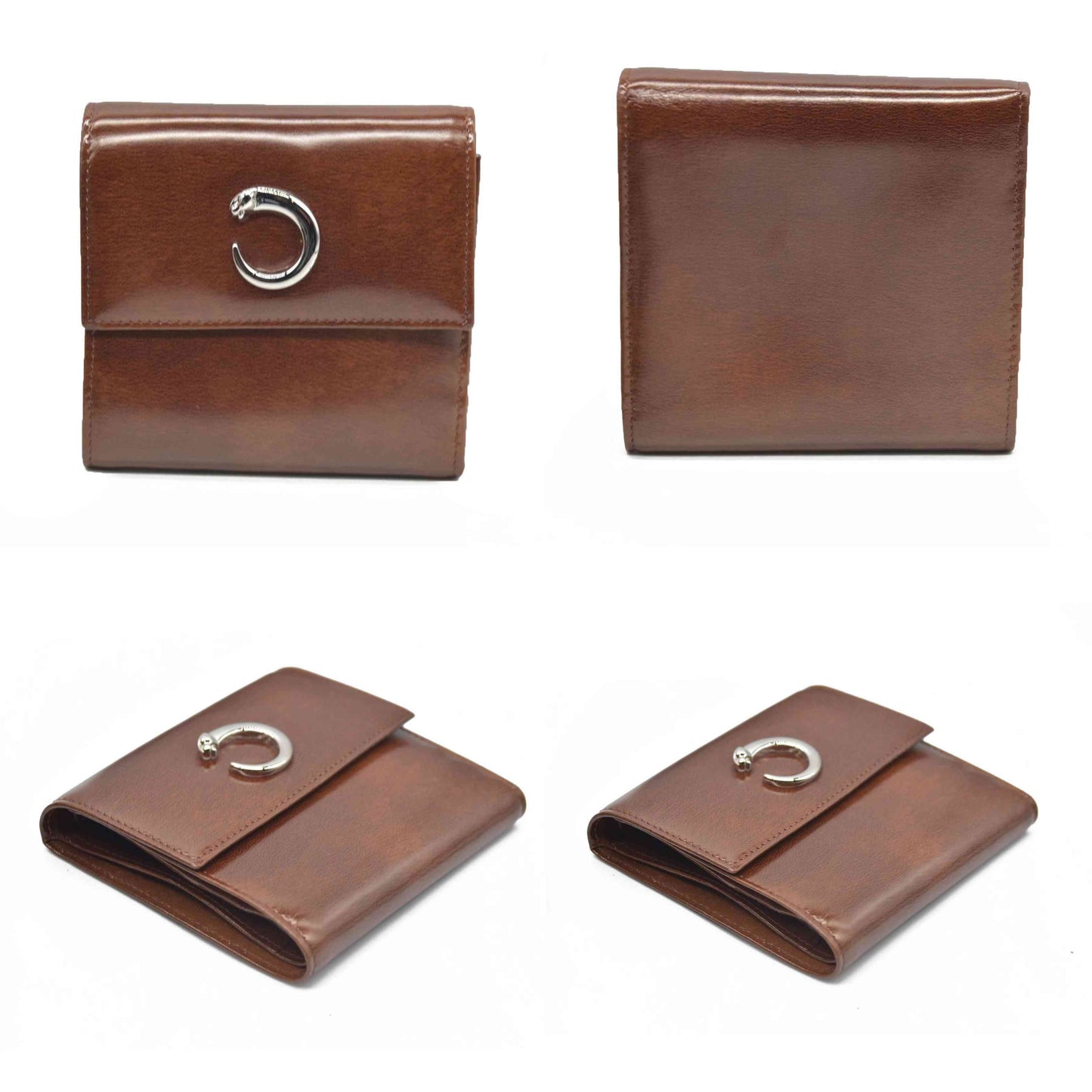 Cartier Leather Compact Wallet