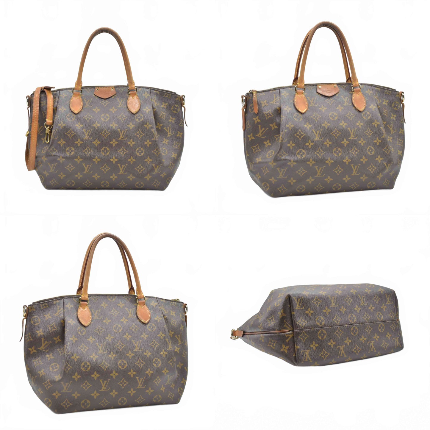 $1540 2015 Louis Vuitton Turenne MM Monogram FL1105
