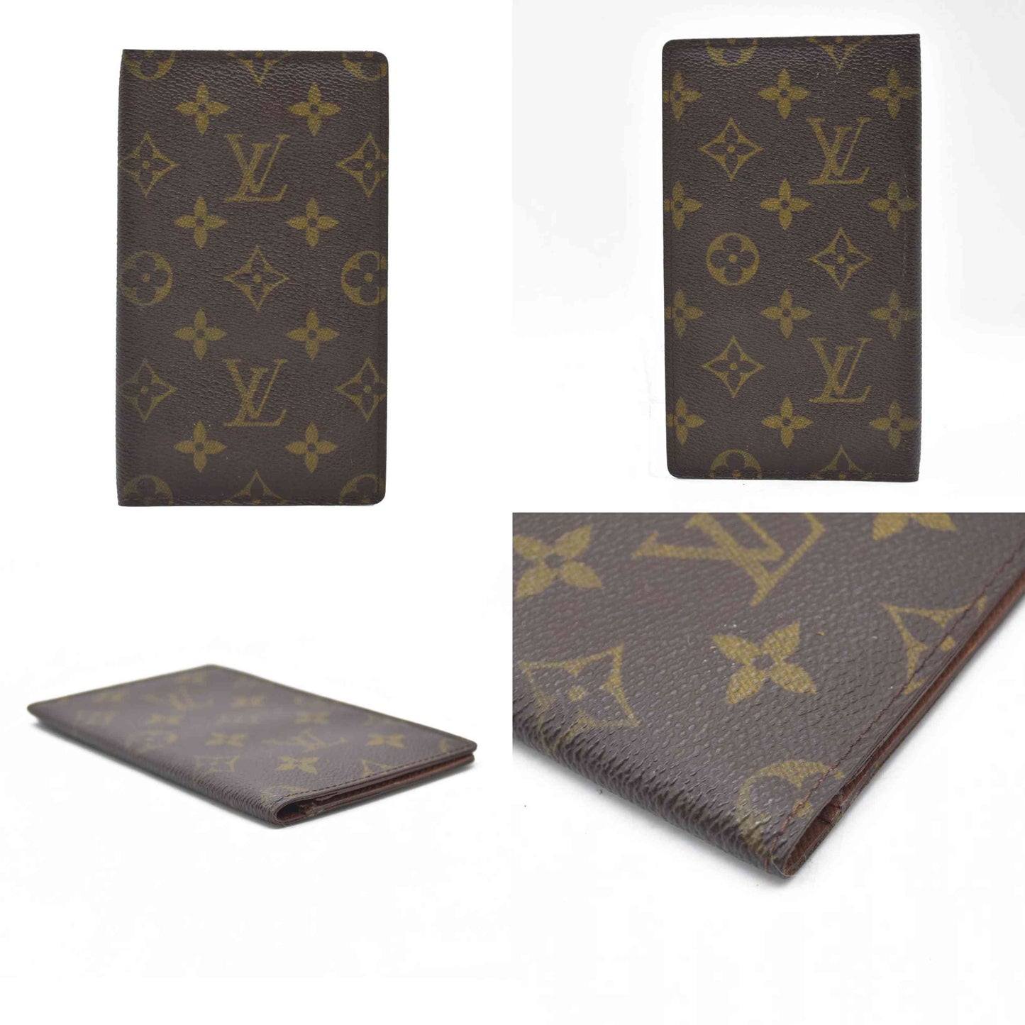 $710 Louis Vuitton Monogram Checkbook CA0967 1997 CONSIGNMENT