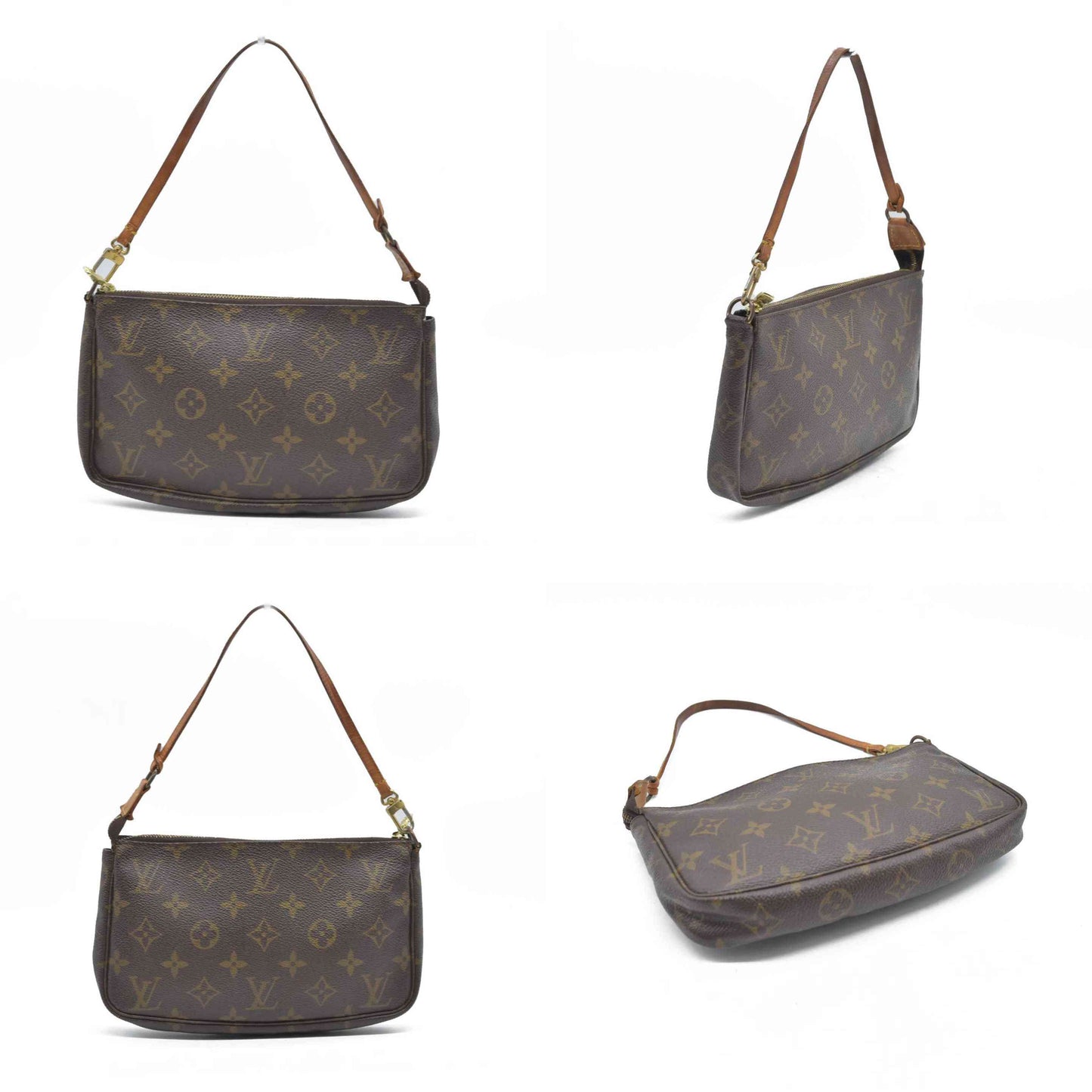 $1660 Louis Vuitton Monogram Pochette Accessories VI0090