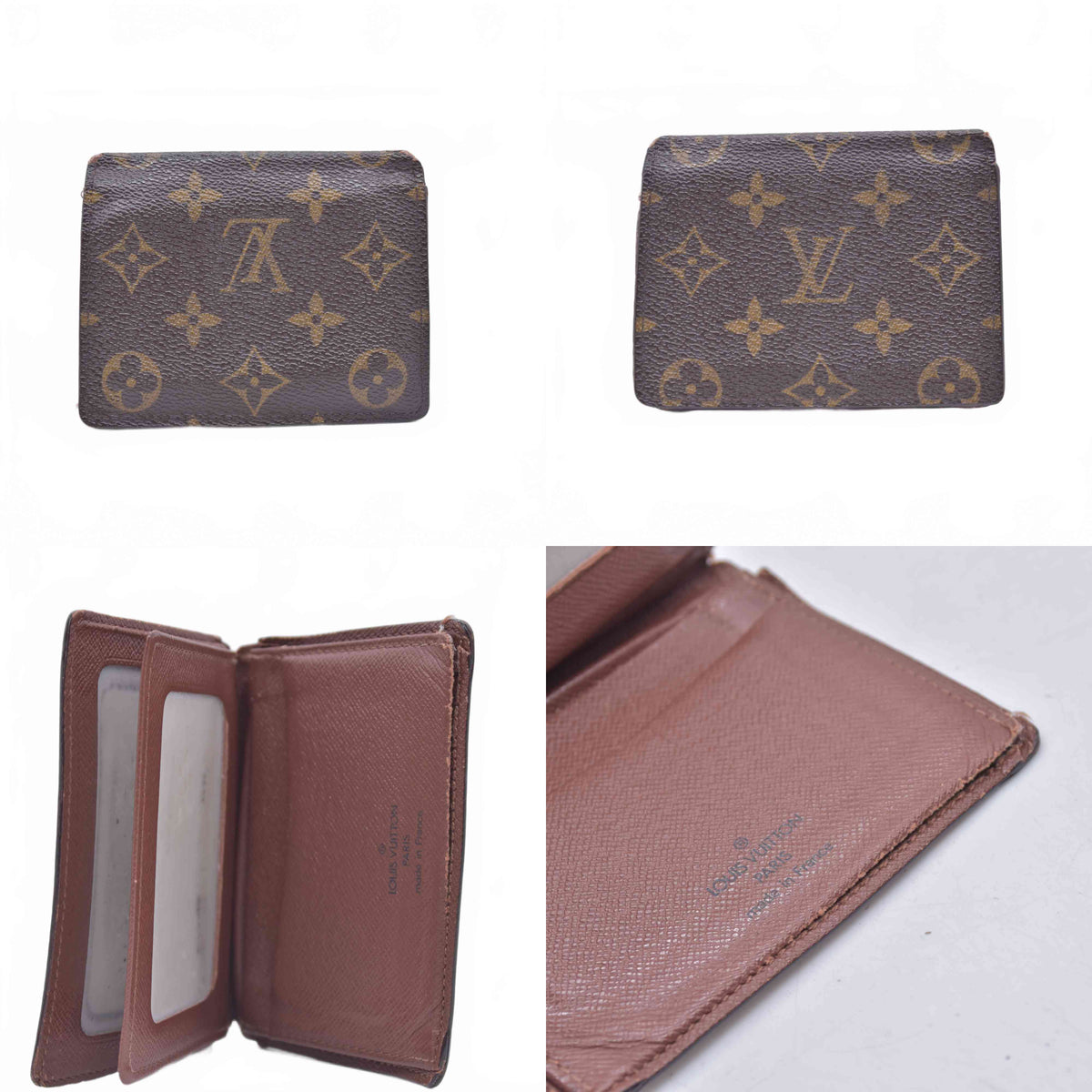 $420 2005 LOUIS VUITTON Monogram Business Card Holder CT0025