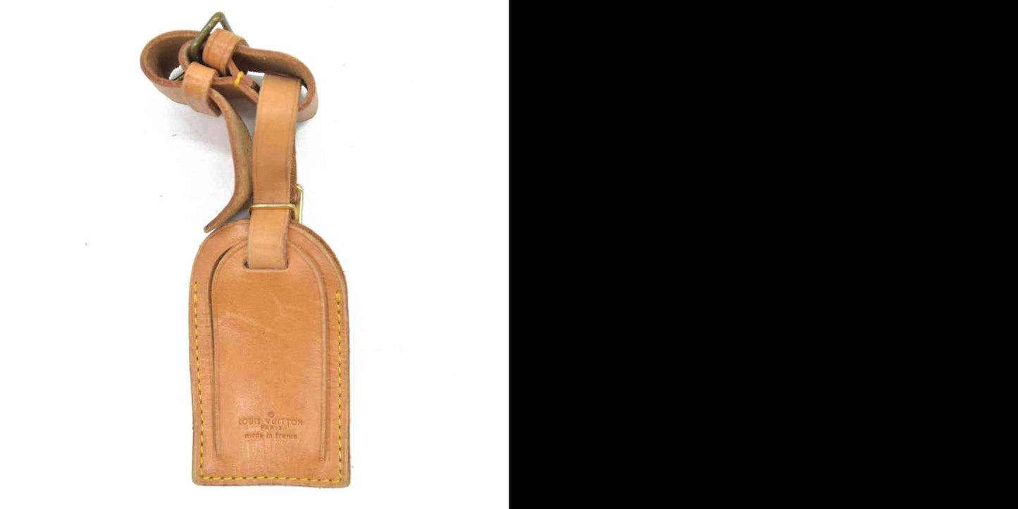 Louis Vuitton Vachetta Luggage Tag and Handle Strap Set LARGE 7