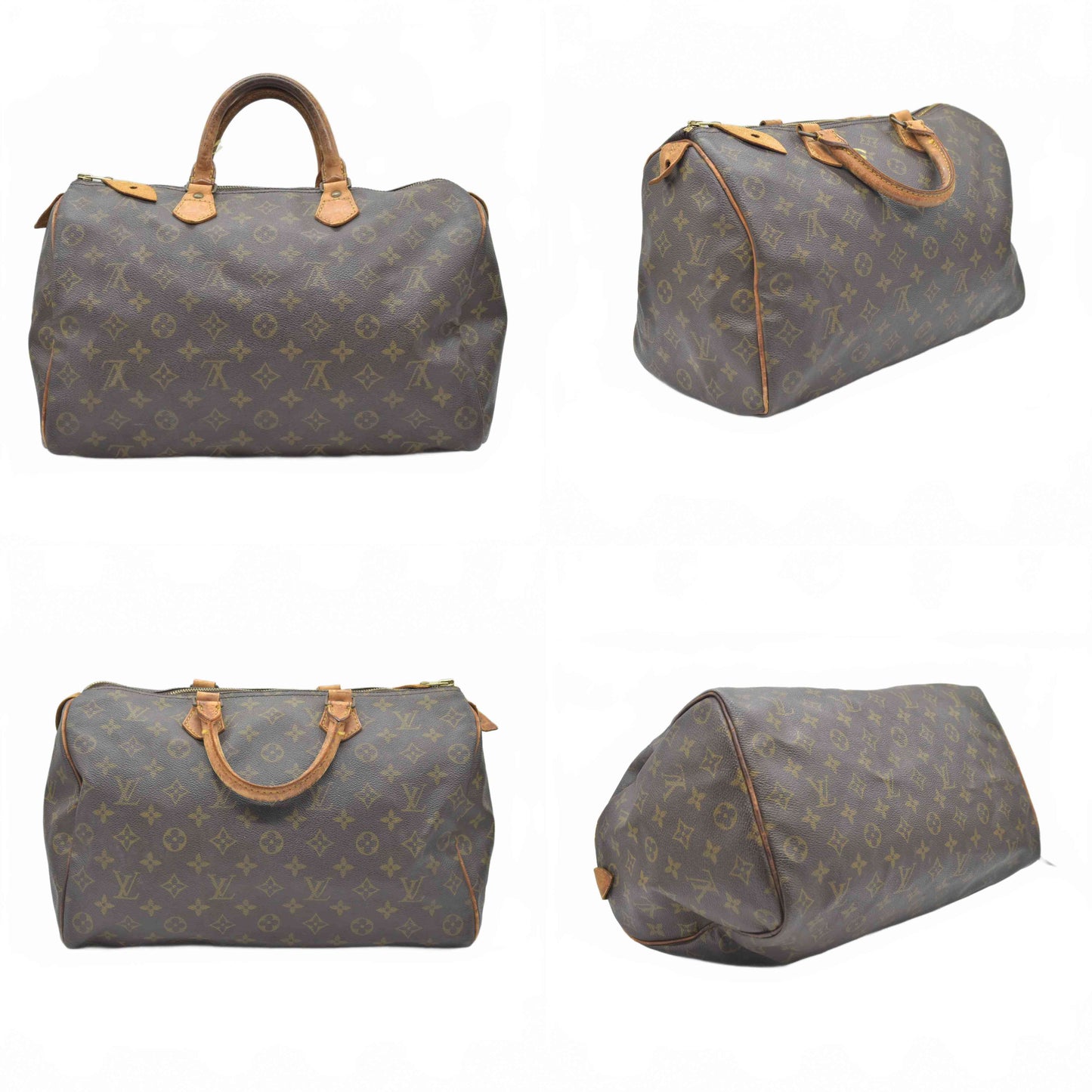 $1700 1985 Louis Vuitton Monogram Speedy 35 MB852