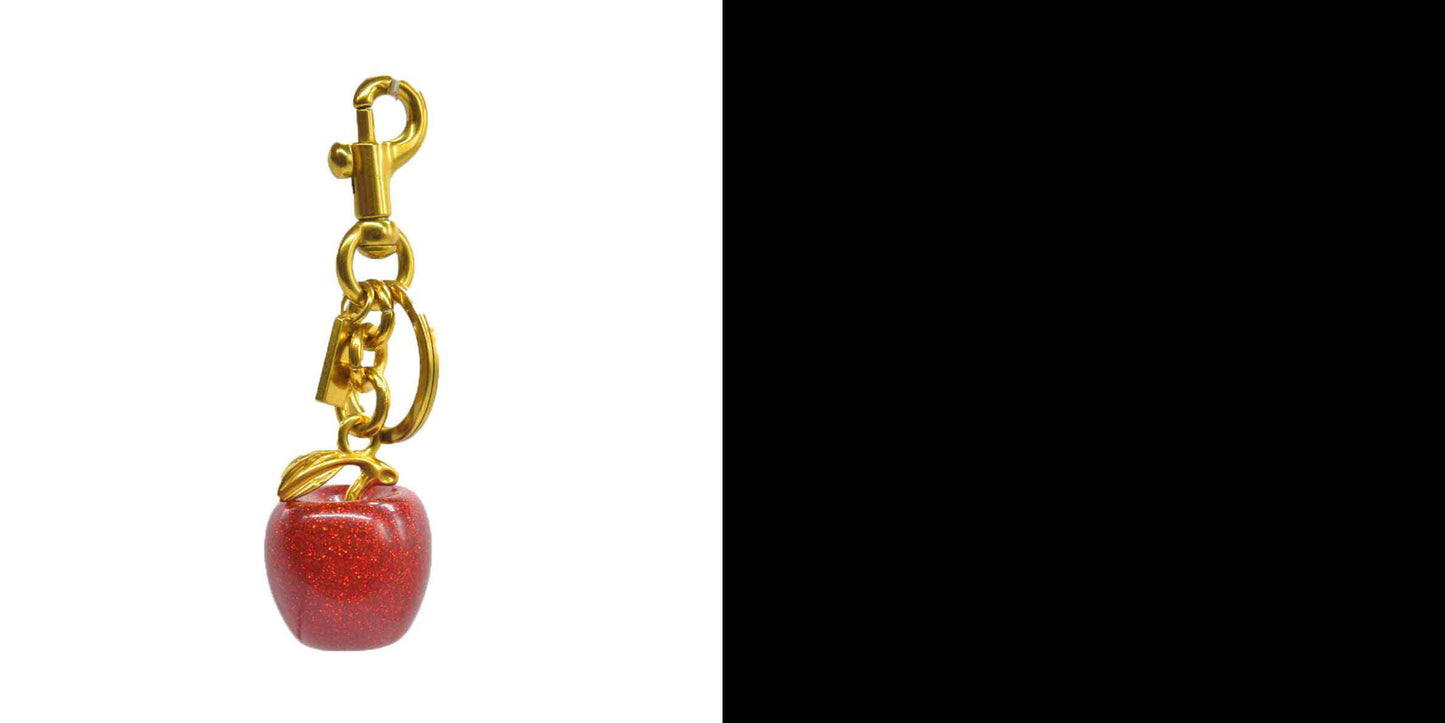 Apple Key Chain Gold