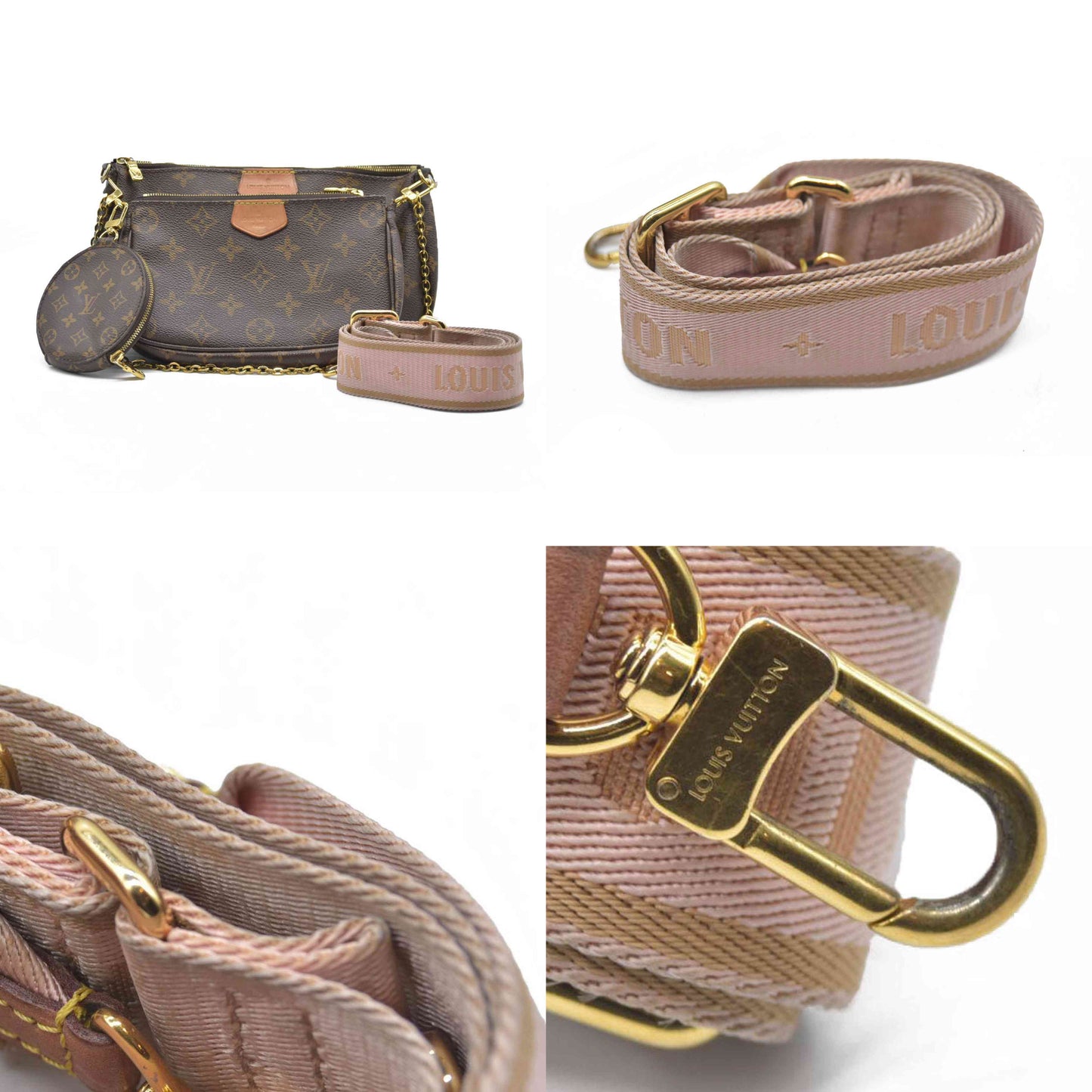 $2840 Louis Vuitton LV Monogram Multi-Pochette Accessories