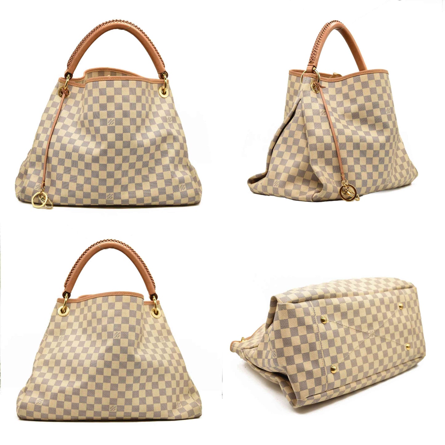 LOUIS VUITTON Damier Azur Artsy MM TX2260