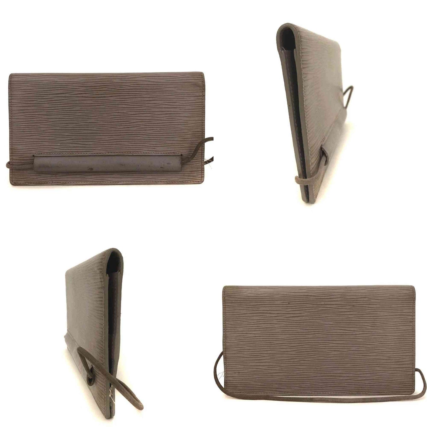 $795 2002 Louis Vuitton Epi Agenda Horizontal Notebook Cover MI1012