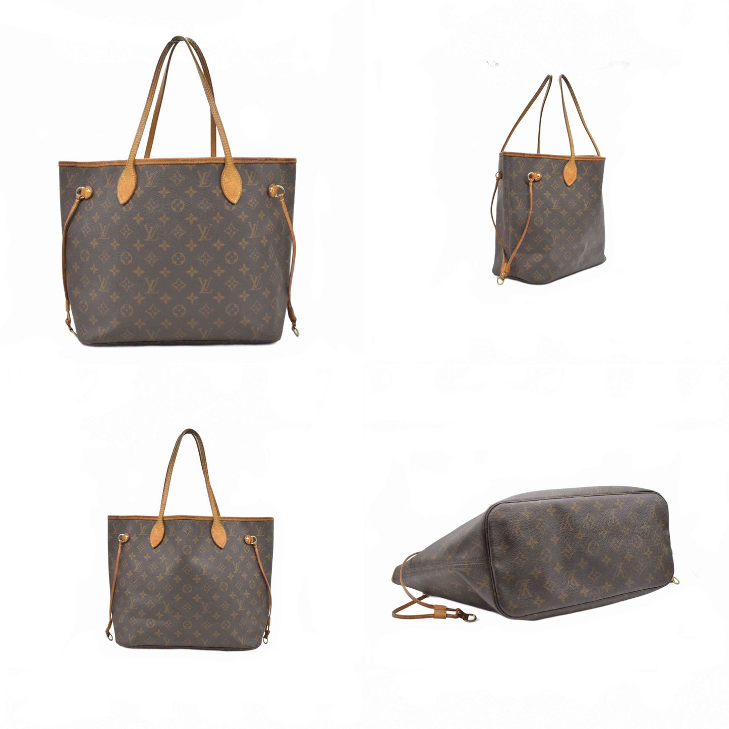 $2170 2011 Louis Vuitton  Monogram Neverfull MM AR1111