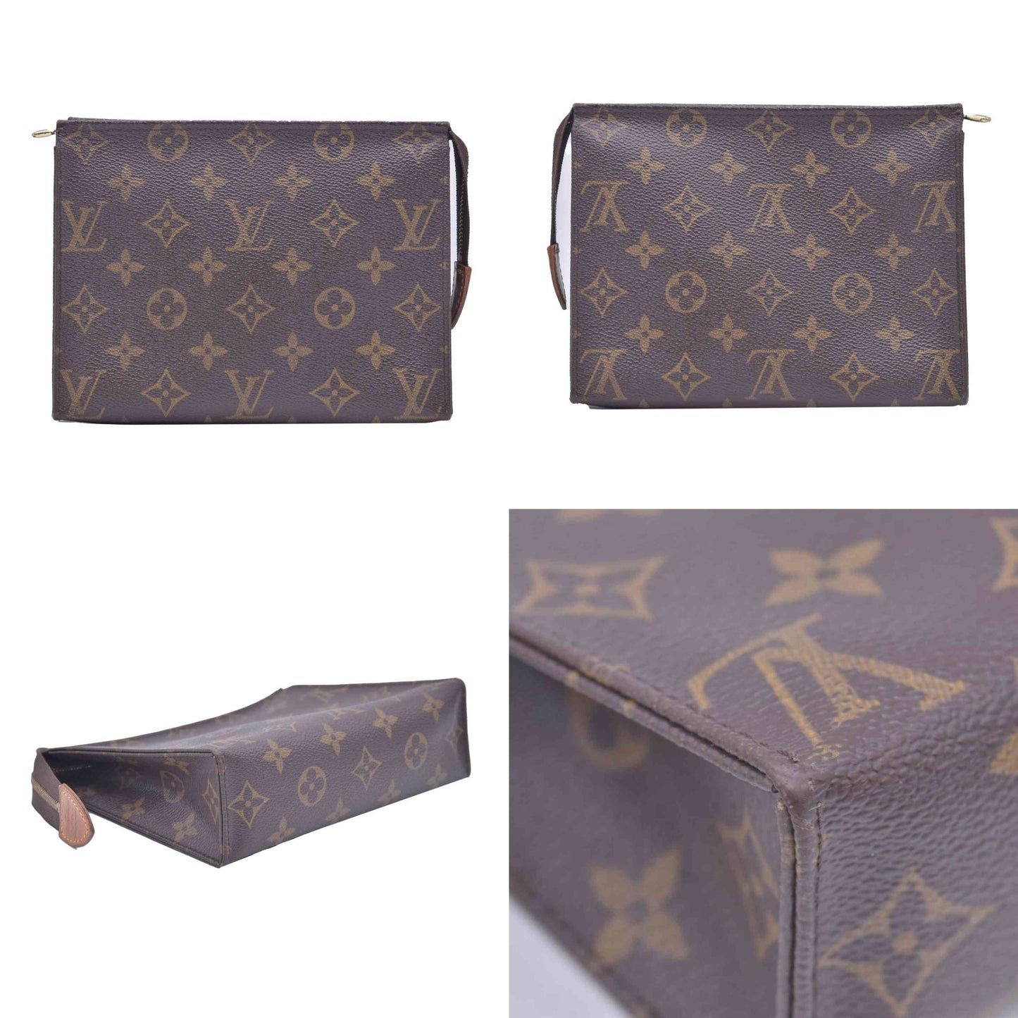 $540 Louis Vuitton Monogram Toiletry 19 CONSIGNMENT