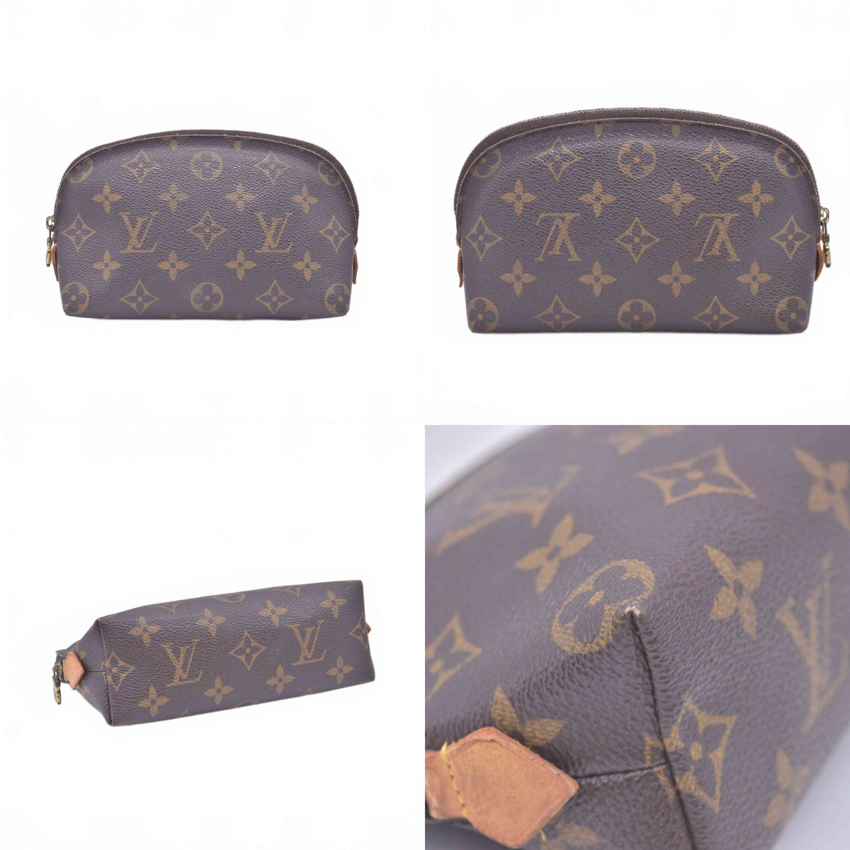 $625 2000 LOUIS VUITTON Monogram Cosmetic Pouch CA1010