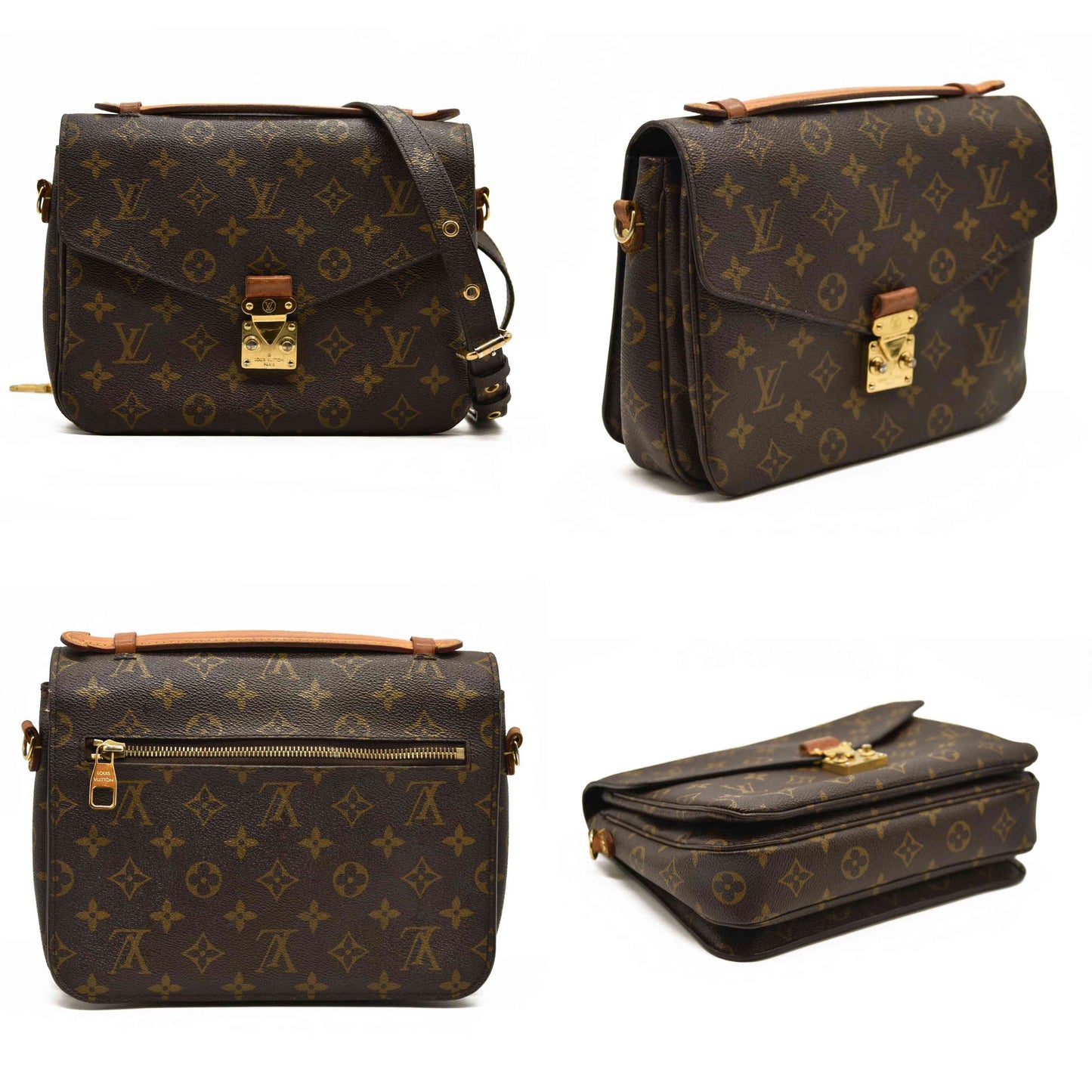 Louis Vuitton  Monogram Pochette Metis  SR0148