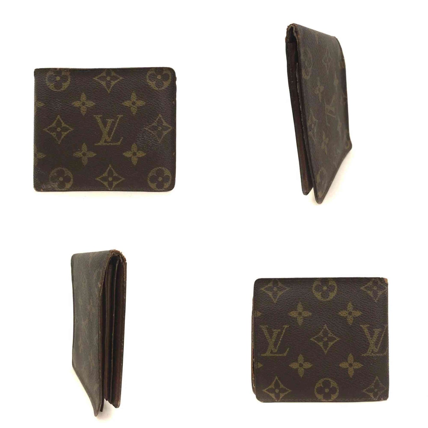 $515 1988 Louis Vuitton Monogram Marco Wallet 882RA